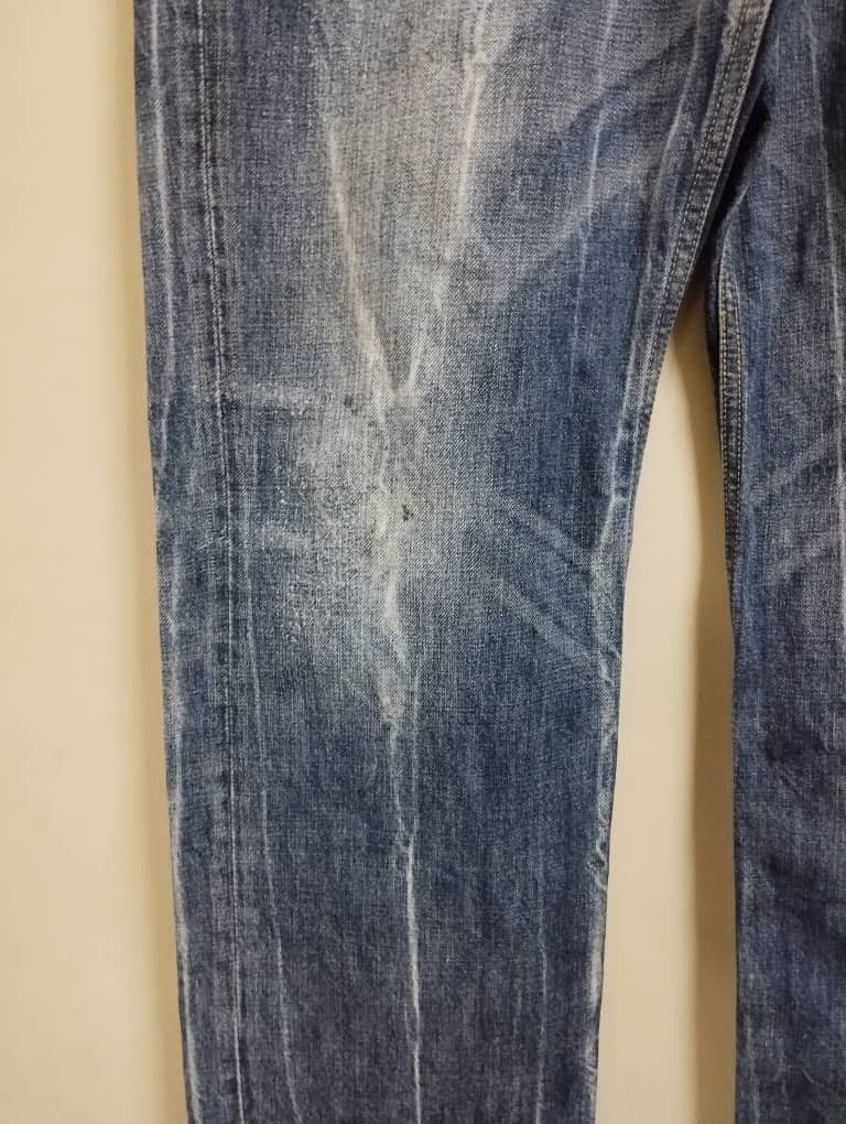 Takeo Kikuchi Japan Designer Takeo Kikuchi Leather Pocket Lightning Wash Size US 33 - 7 Thumbnail