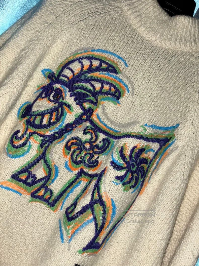 Dior Dior Goat Embroidered Sweater Size US M / EU 48-50 / 2 - 3 Thumbnail