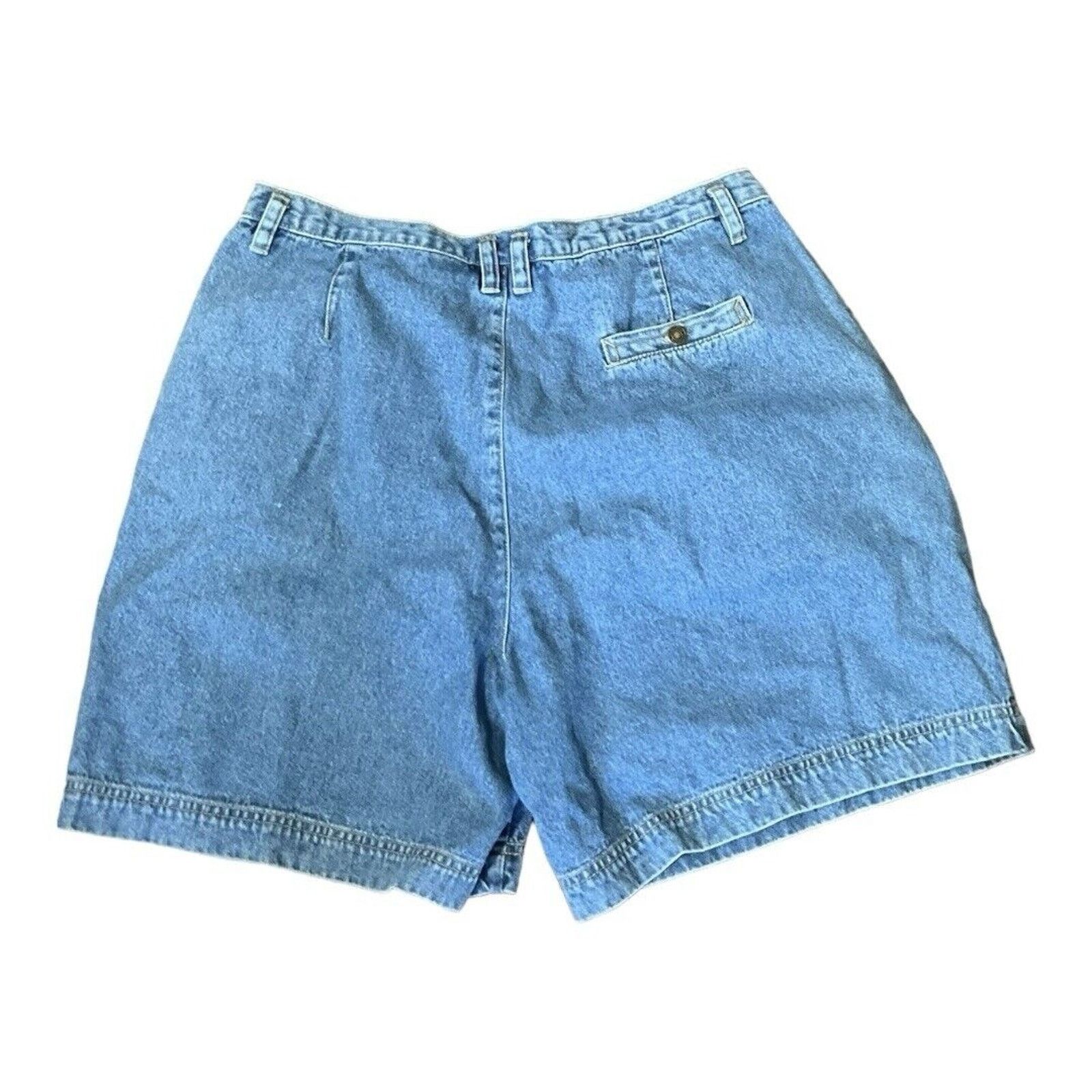 Other Vintage Y2K Liz Claiborne Denim Shorts Size 38" / US 16 / IT 52 - 5 Thumbnail