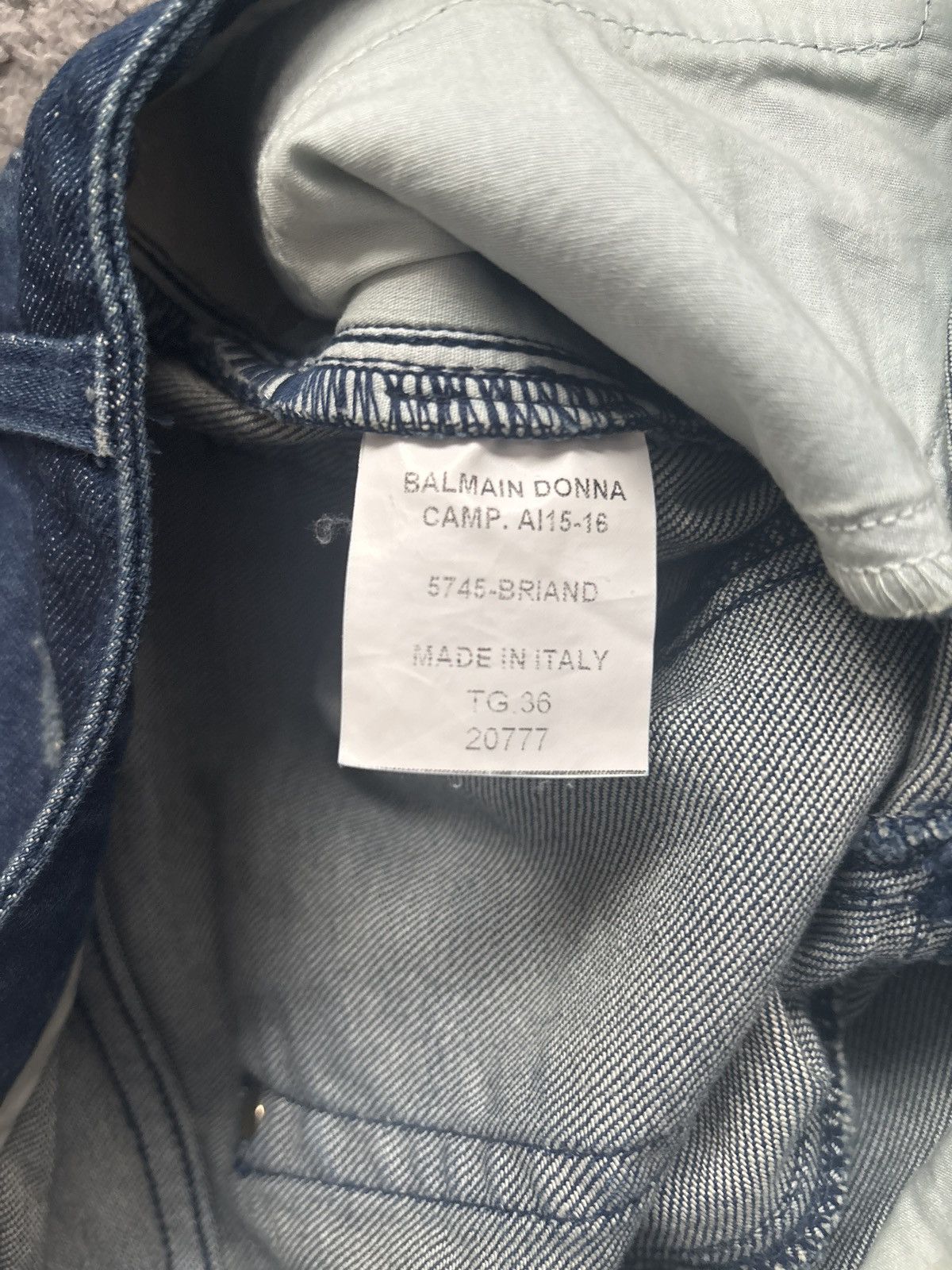 Balmain Pantalon - Balmain - US 0 - modèle 5745 Size 25" / US 0 / IT 36 - 6 Thumbnail