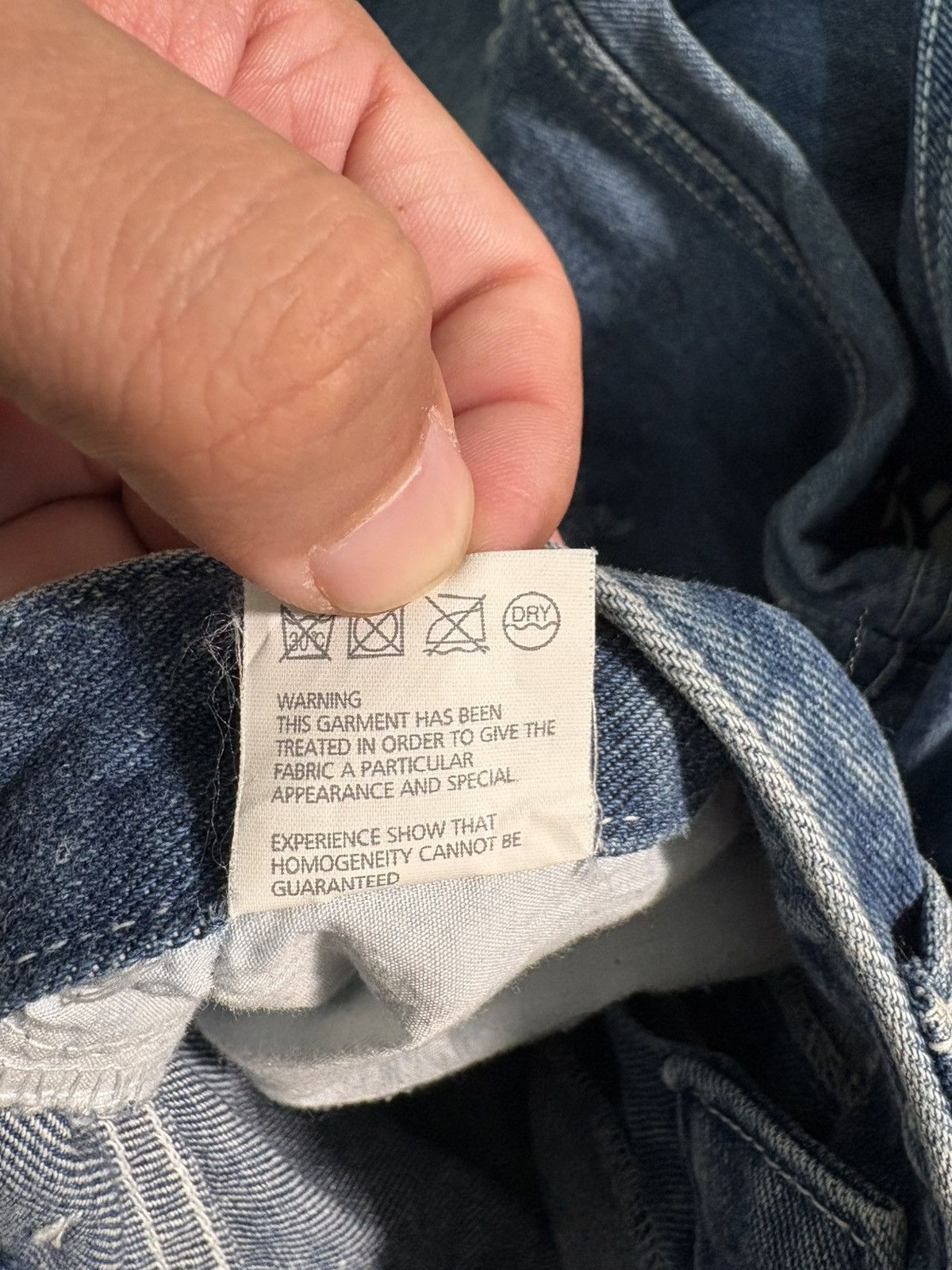 Japanese Brand Pulse Seoul Heavily Distressed Wide-Leg Denim Size 32 Size US 32 / EU 48 - 11 Thumbnail