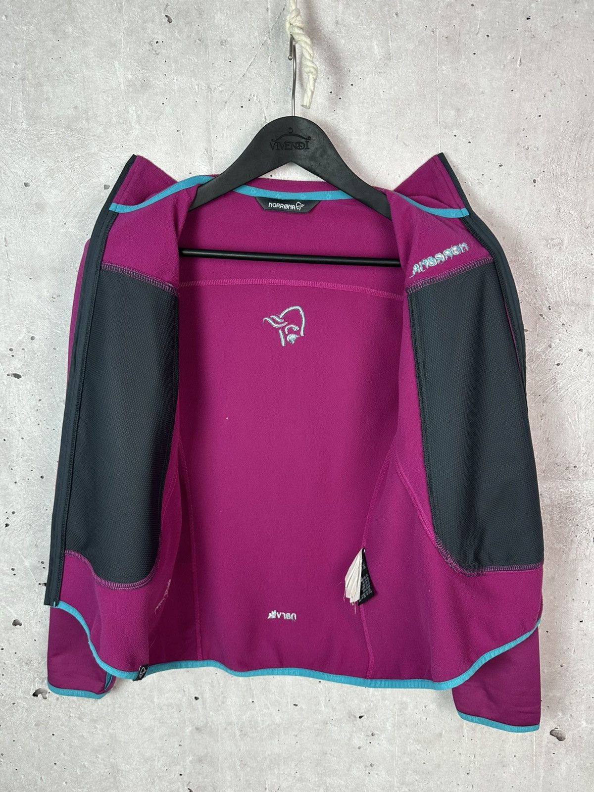 Norrona Norrona Narvik Warm2 Stretch Pink Zip Fleece Women’s Jacket Size XS / US 0-2 / IT 36-38 - 15 Thumbnail