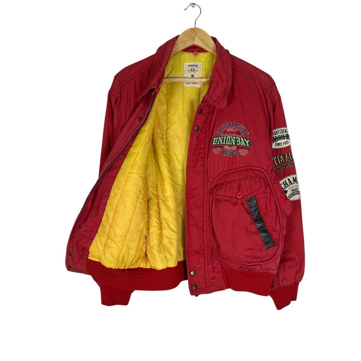 Japanese Brand UNION BAY PATCH JACKET LIKE ISSEY MIYAKE Size US L / EU 52-54 / 3 - 7 Thumbnail