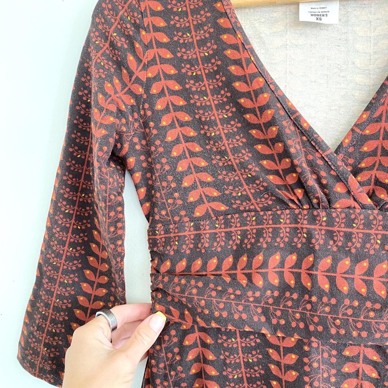 Patagonia PATAGONIA OUTDOOR DRESS WOMENS SIZE XS QUARTER SLEEVE MAROON Size XS / US 0-2 / IT 36-38 - 6 Thumbnail