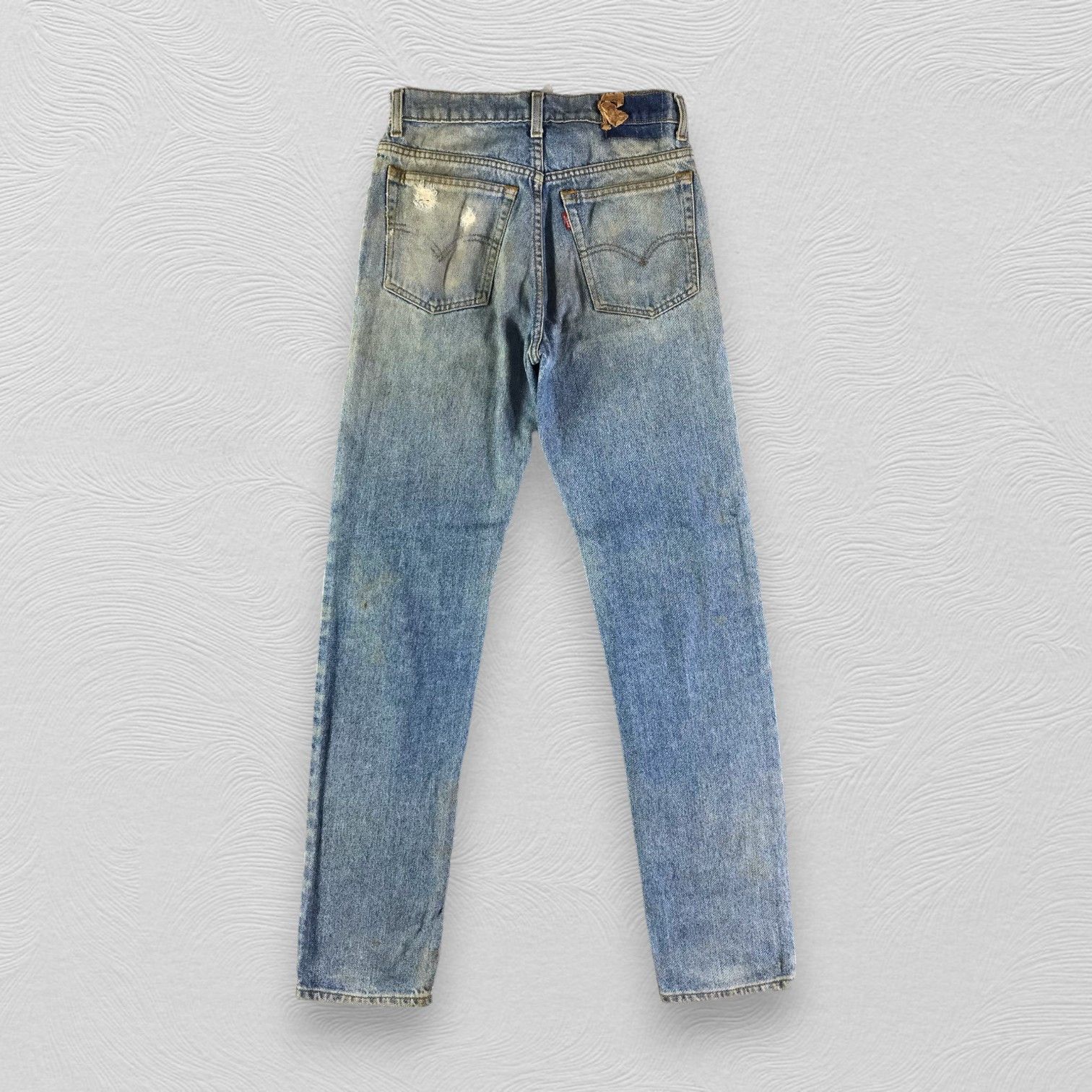 Levi's Vintage 90s Levis Jeans 606 Dirty Wash Denim KJ2481 Size US 28 / EU 44 - 2 Thumbnail