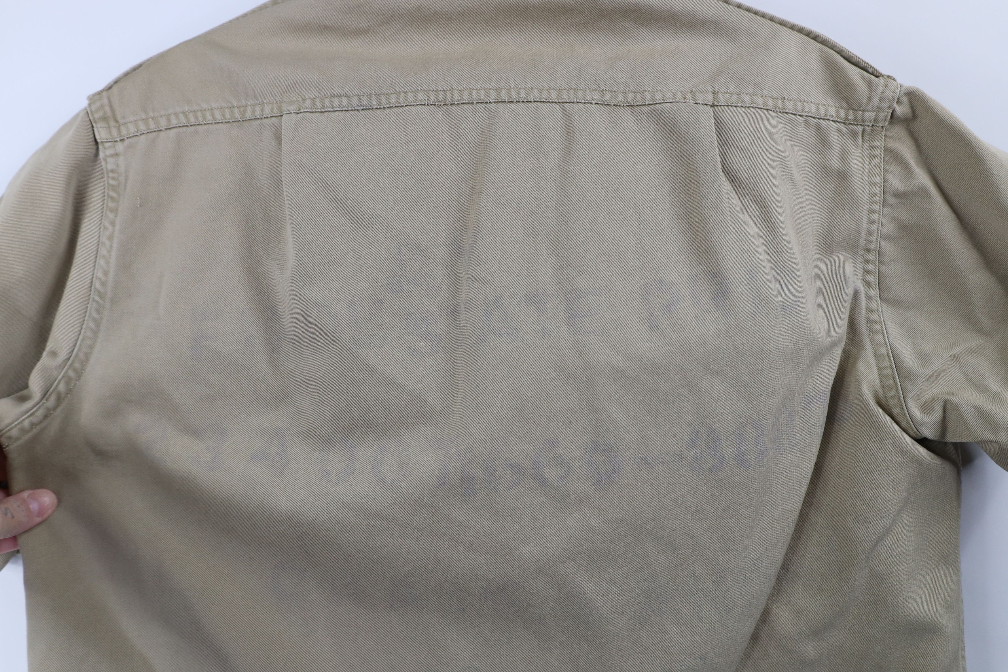 Vintage Vintage 50s Korean War Cotton Twill Uniform Shirt Khaki USA Size US M / EU 48-50 / 2 - 11 Thumbnail