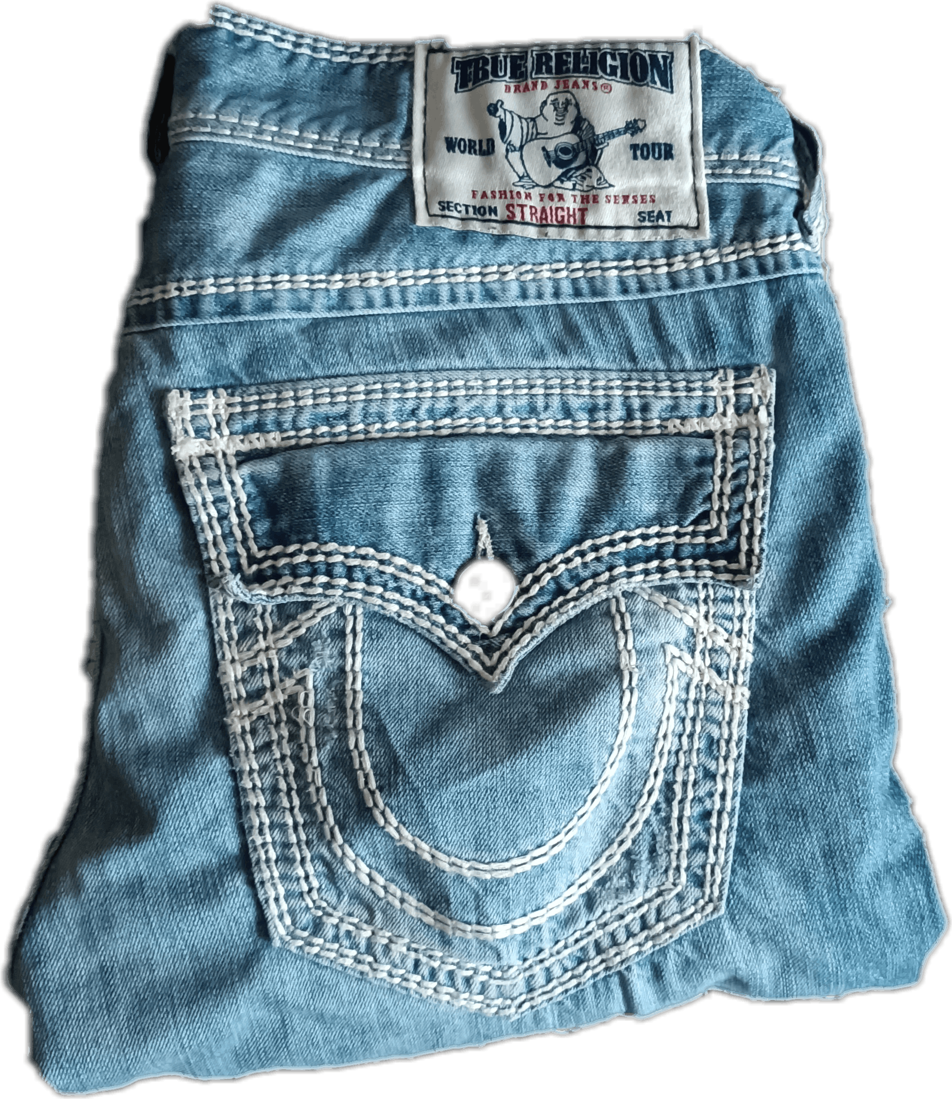 True Religion 🔥🔥 True Religion Straight MEGA T Size US 34 / EU 50 - 1 Thumbnail