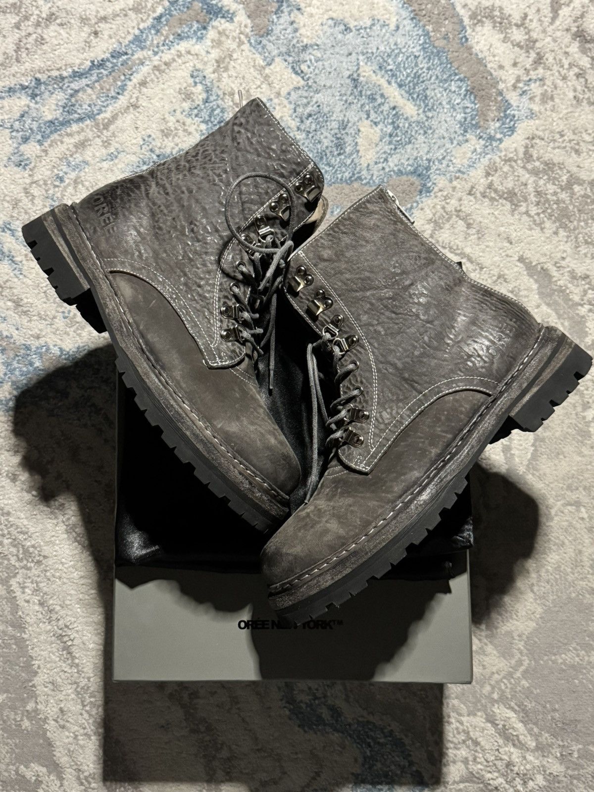 Oree New York Oree NYC Shell Cordovan Infantry Boots Size 44 Worn 2x Size US 11 / EU 44 - 2 Thumbnail
