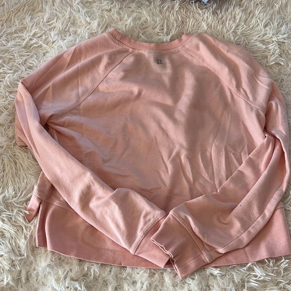 Designer Sweaty Betty Tops Sweaty Betty Chelsea Crop Sweatshirt Size XS / US 0-2 / IT 36-38 - 2 Thumbnail