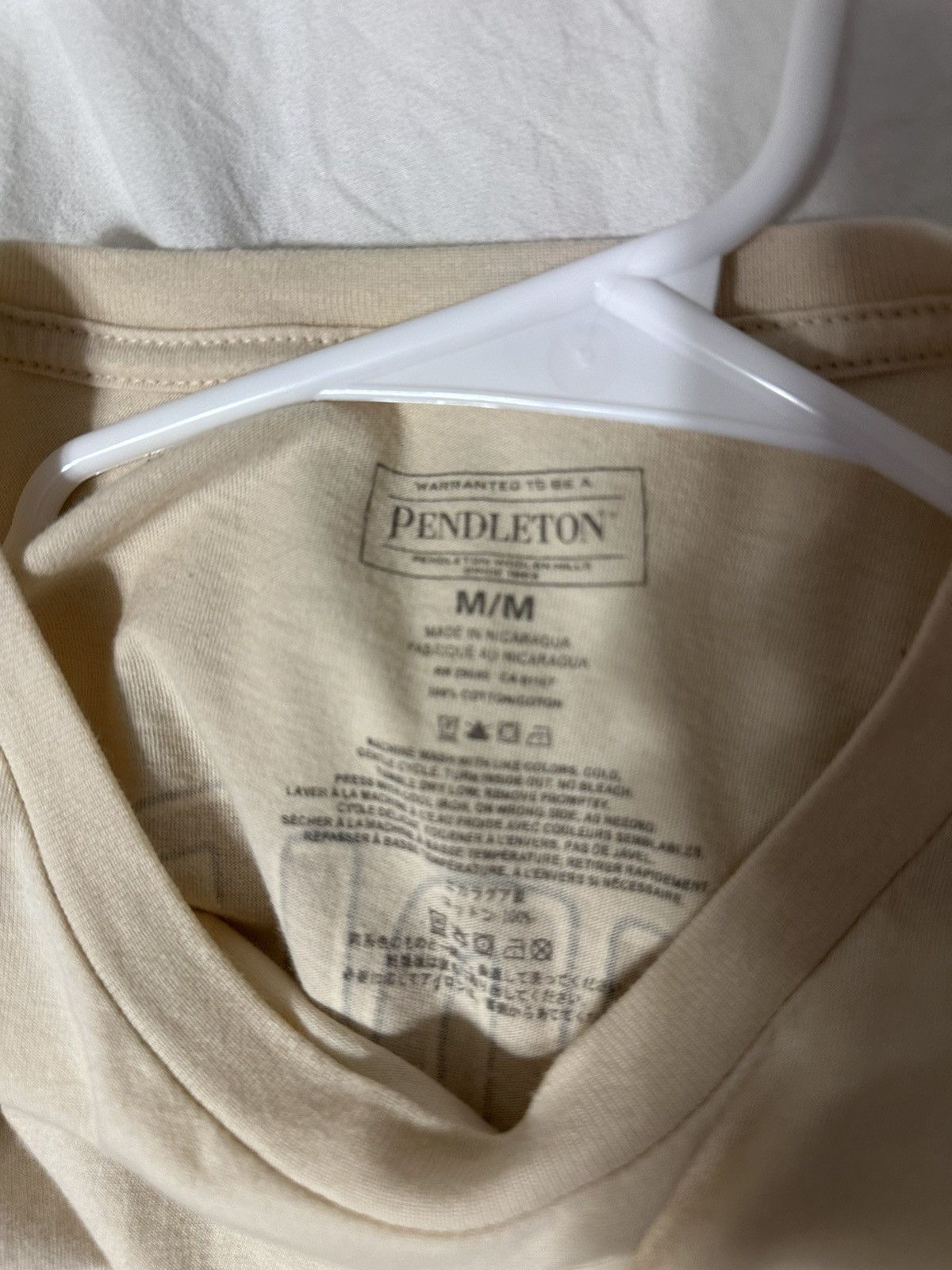 Pendleton Pendleton wooden mills t-shirt Size US M / EU 48-50 / 2 - 3 Thumbnail