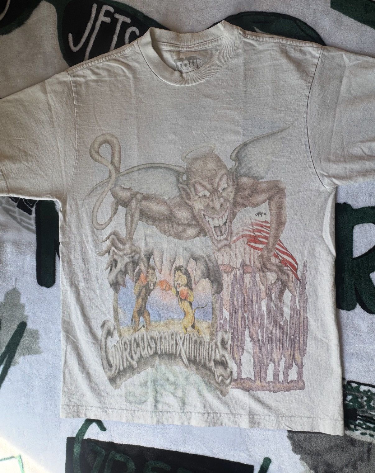 Travis Scott Travis Scott Utopia Circus Maximus 2023 Tour Concert Size US M / EU 48-50 / 2 - 2 Thumbnail