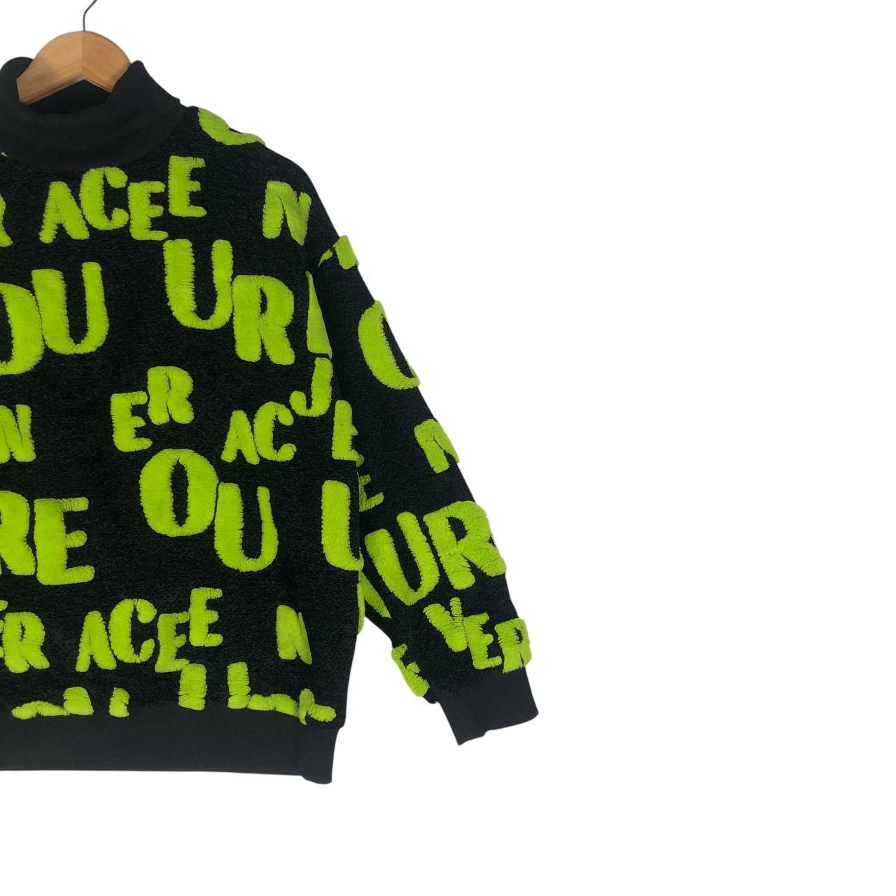 Designer × Vintage Turtle Neck Sweatshirt Nice Design Size US M / EU 48-50 / 2 - 5 Thumbnail