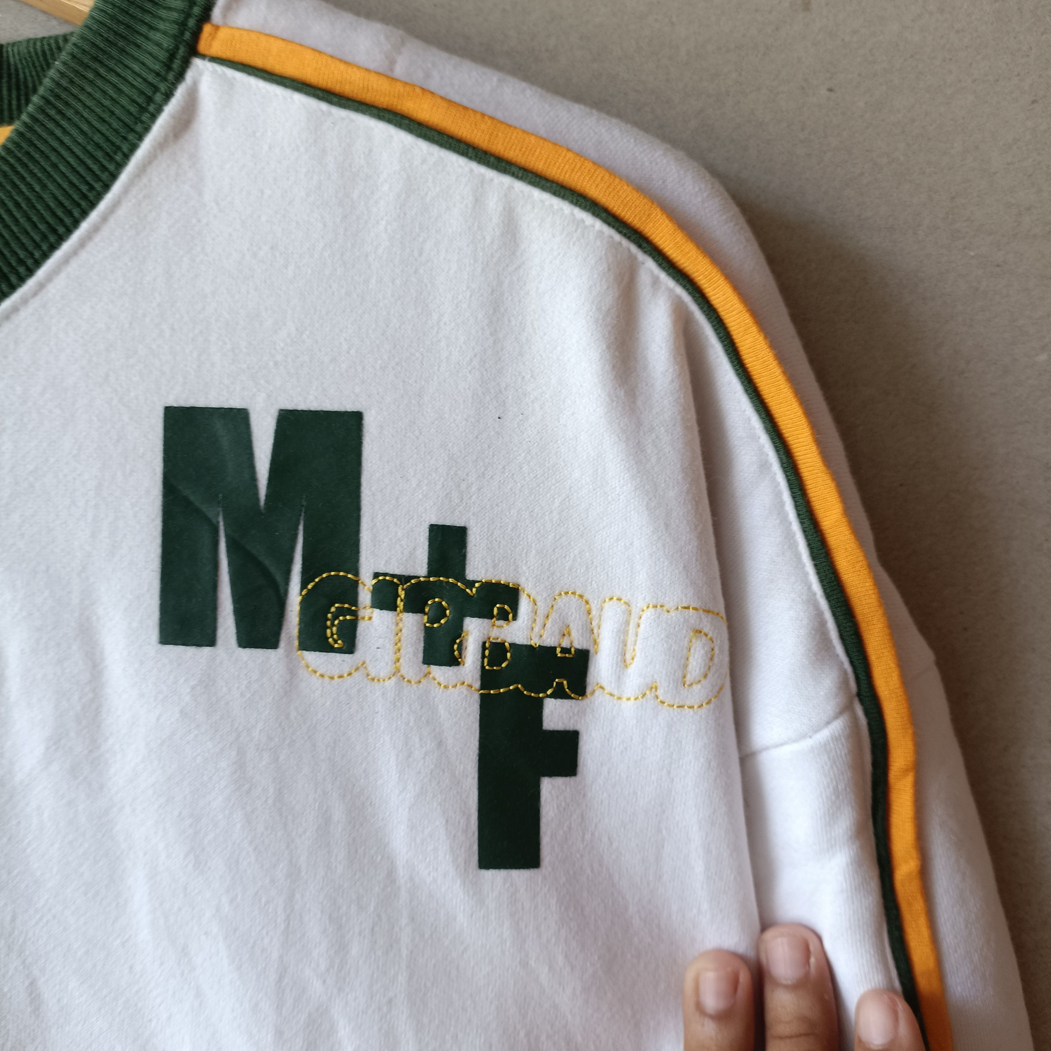 Marithe + Francois Girbaud M+FG Sweatshirt Casual Number 38 Size US XL / EU 56 / 4 - 3 Thumbnail