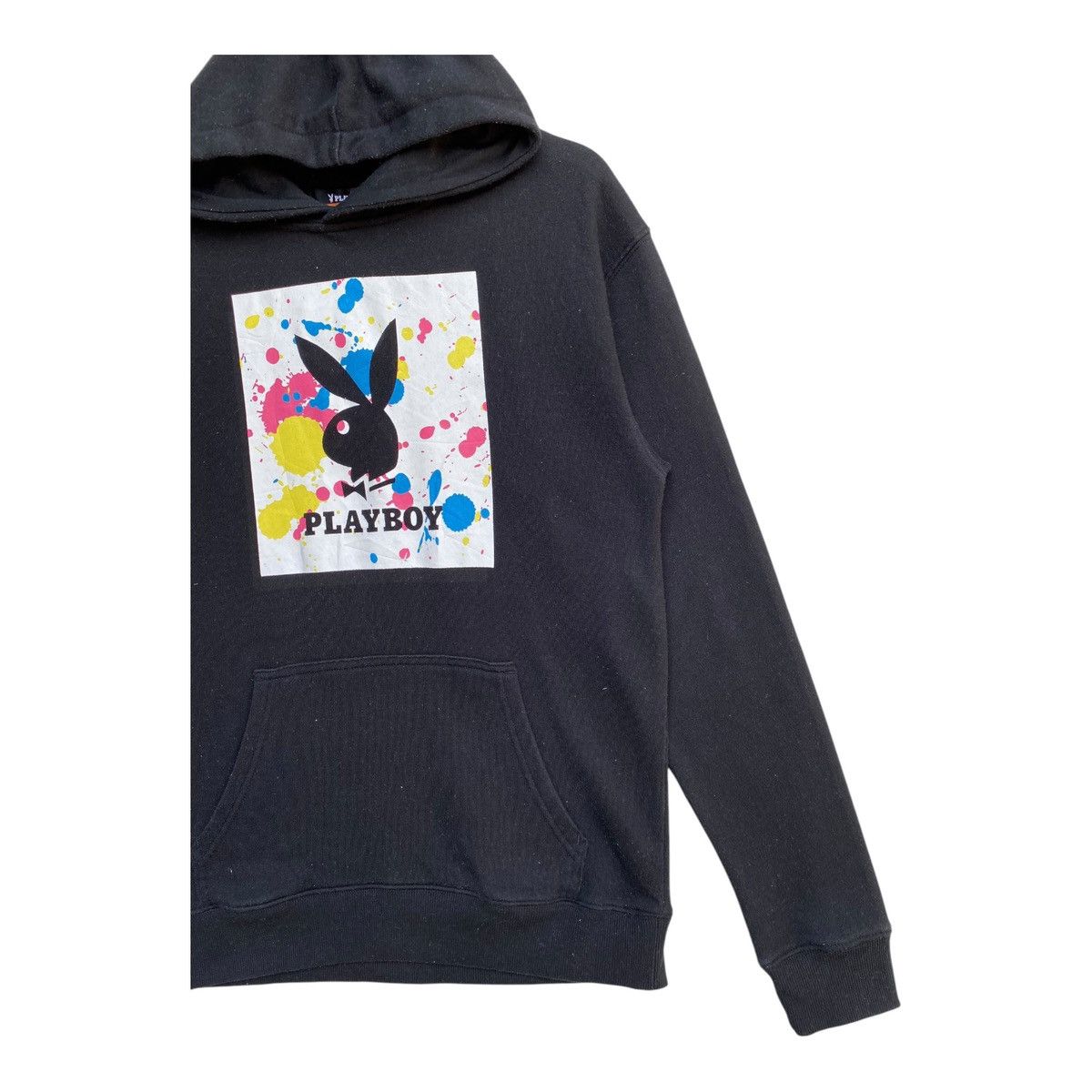 Playboy Playboy Hoodie Big Logo Pullover Jumper Size L Size US L / EU 52-54 / 3 - 4 Thumbnail