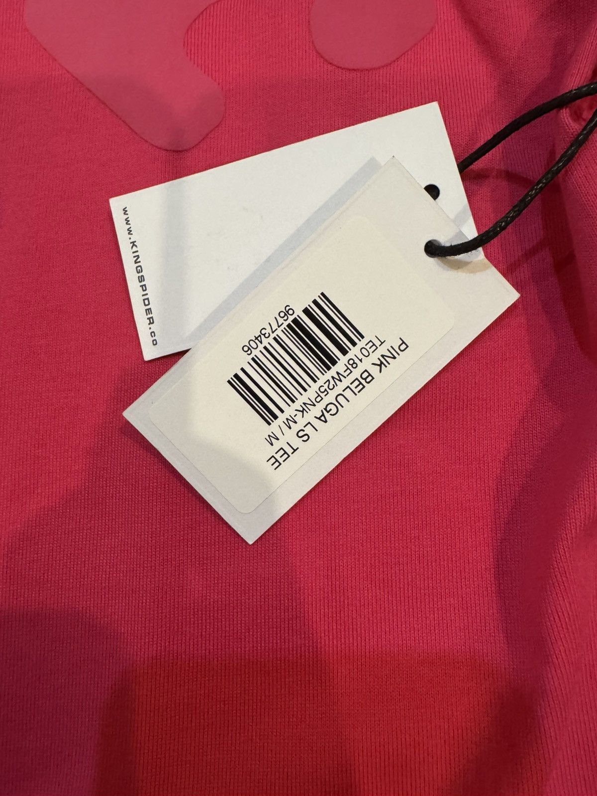 Sp5der Sp5der Beluga Longsleeve Pink FW25 - US- Size Medium Size US M / EU 48-50 / 2 - 8 Thumbnail