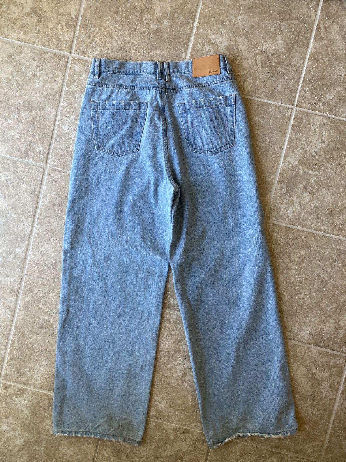 Cole Henry Cole Henry Washed Denim Blue Jeans Mens 32 Size US 32 / EU 48 - 5 Thumbnail