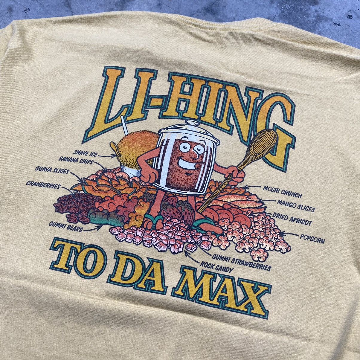 Vintage y2k Local Hawaiian Kau-Kau Li-Hing Graphic Tee Size US L / EU 52-54 / 3 - 2 Thumbnail