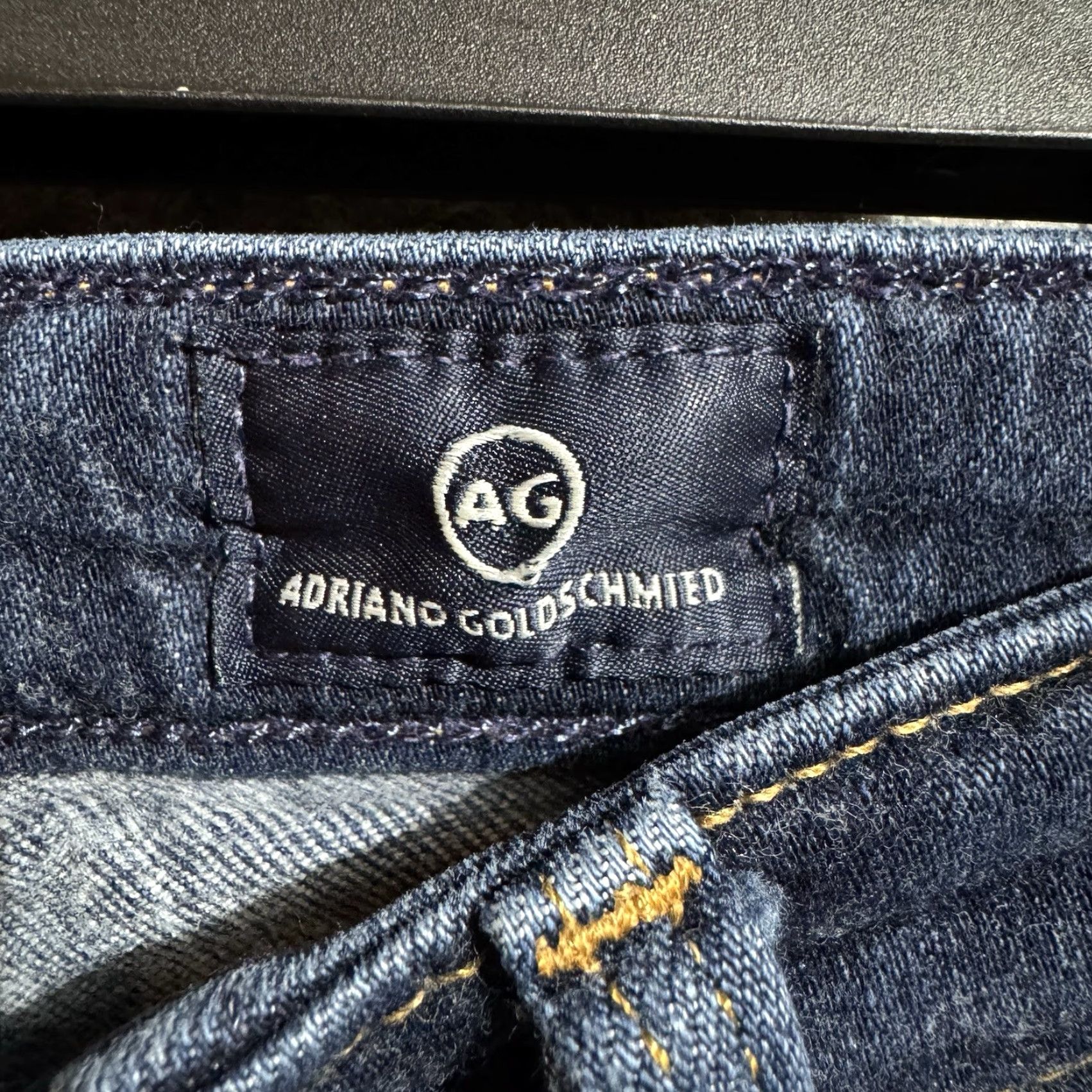 Vintage AG Adriano Goldschmied Legging Jeans Women 28R Super Skinny Stretch Chic 2010s Size 28" / US 6 / IT 42 - 6 Thumbnail