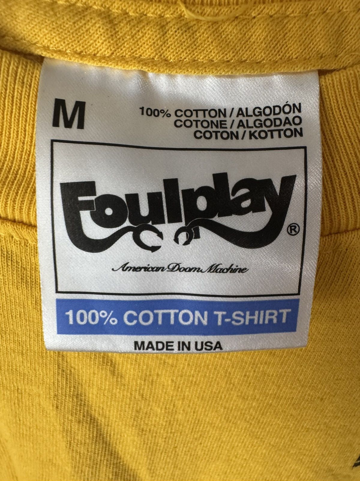 Foulplay Company Foulplay Parody tee Size US M / EU 48-50 / 2 - 3 Thumbnail