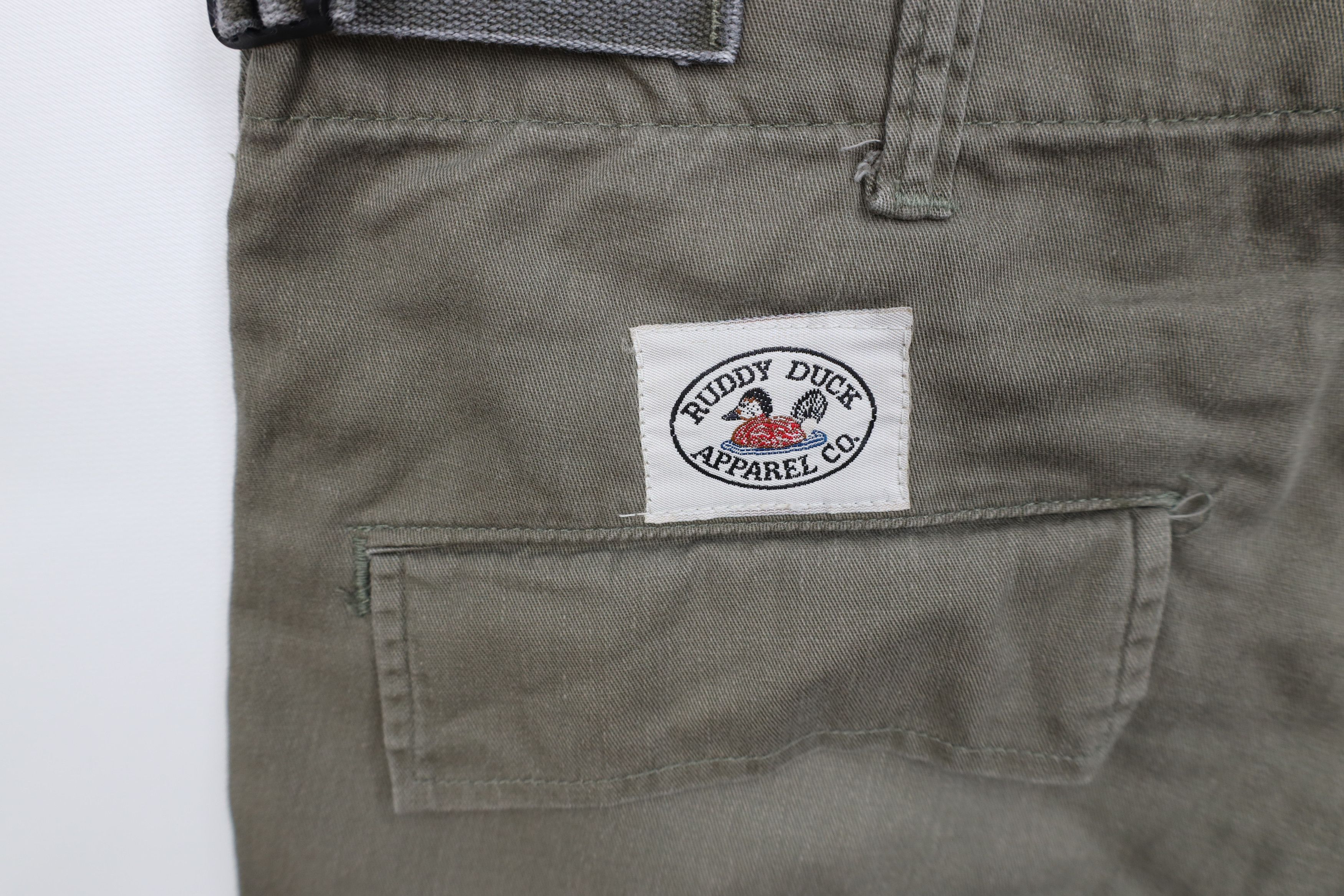 Vintage Vintage 90s Streetwear Knee Military Style Cargo Shorts USA Size US 36 / EU 52 - 12 Thumbnail