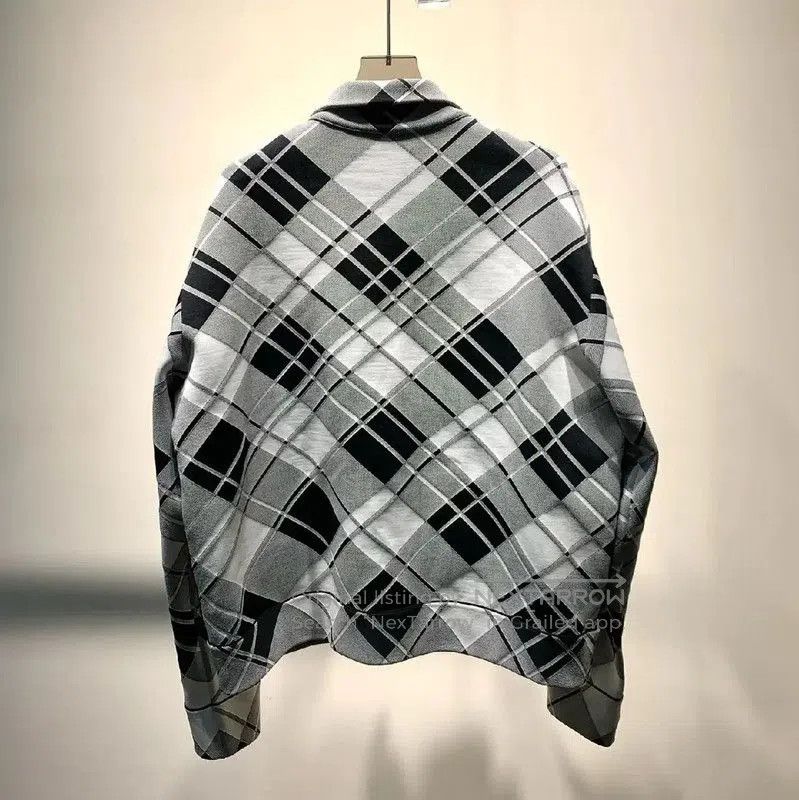 Burberry Burberry Gray Zip-Front Cotton Jacket for Men. Size US XXL / EU 58 / 5 - 6 Thumbnail