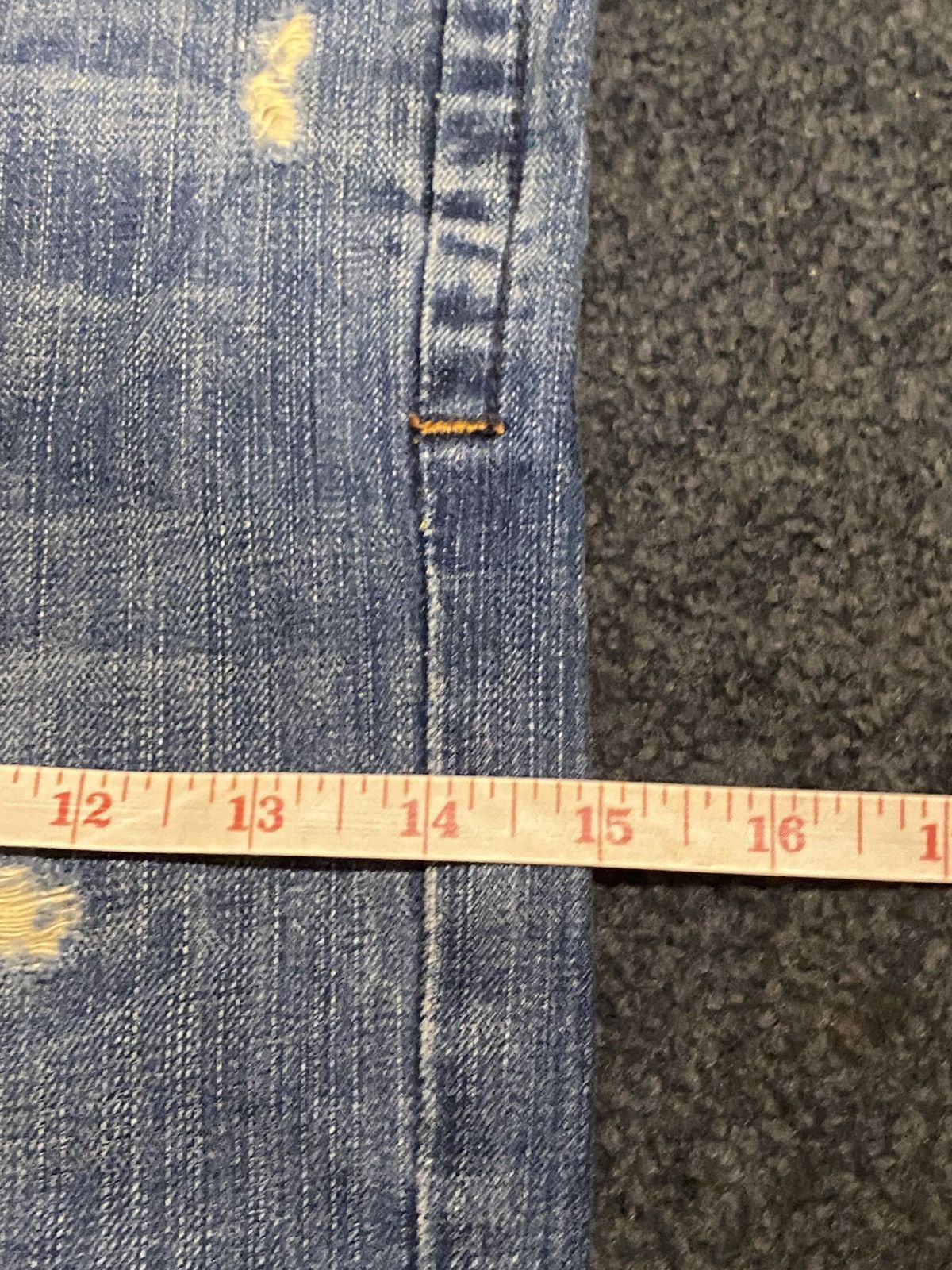 Quiksilver × Vintage VINTAGE Y2K QUICKSILVER BAGGY DENIM PANTS Size US 36 / EU 52 - 11 Thumbnail