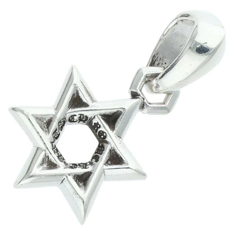 Chrome Hearts CHROME HEARTS STAR OF DAVID SILVER PENDANT Size ONE SIZE - 5 Thumbnail