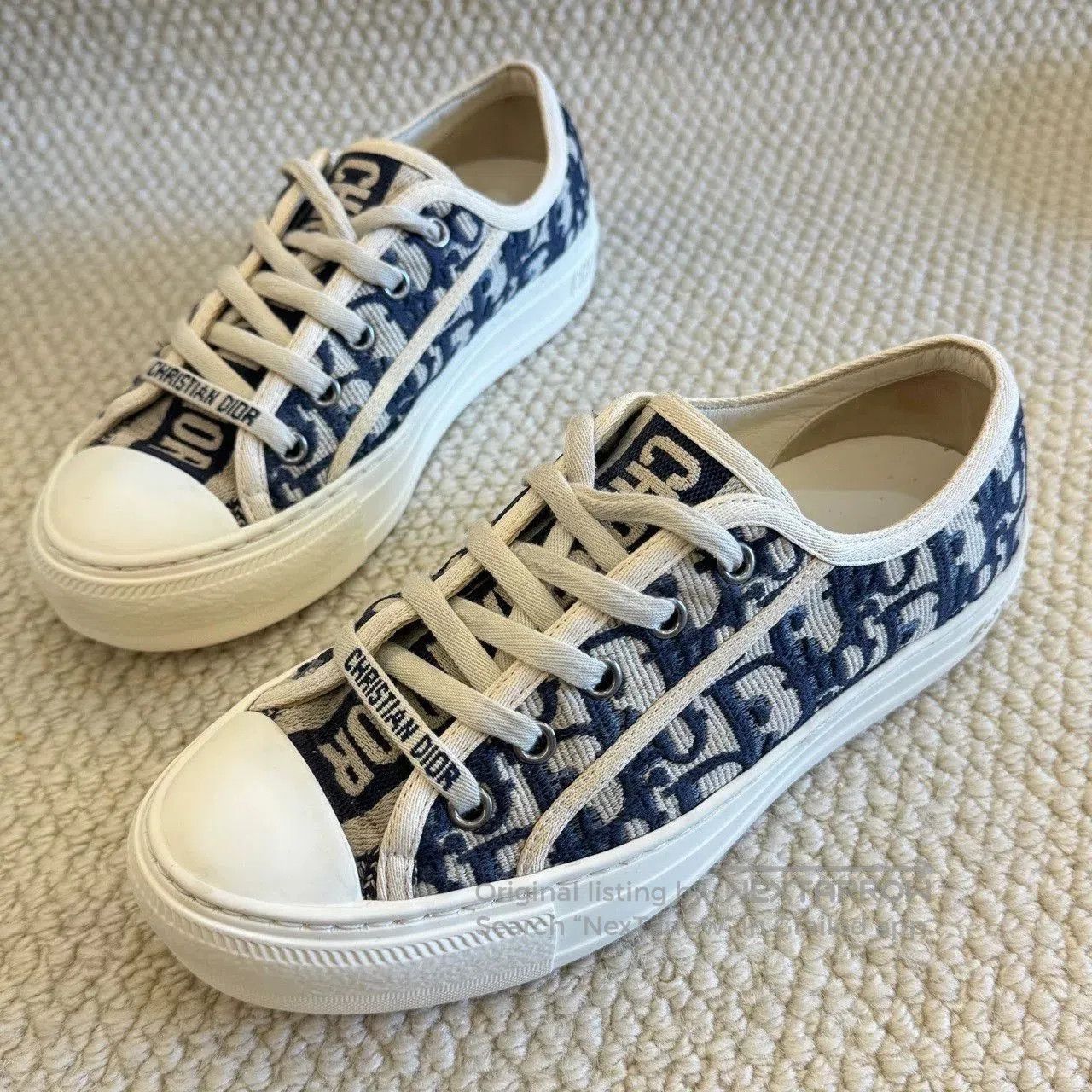 Dior dior walk'n'dior canvas low. Size US 5.5 / IT 35.5 - 8 Thumbnail