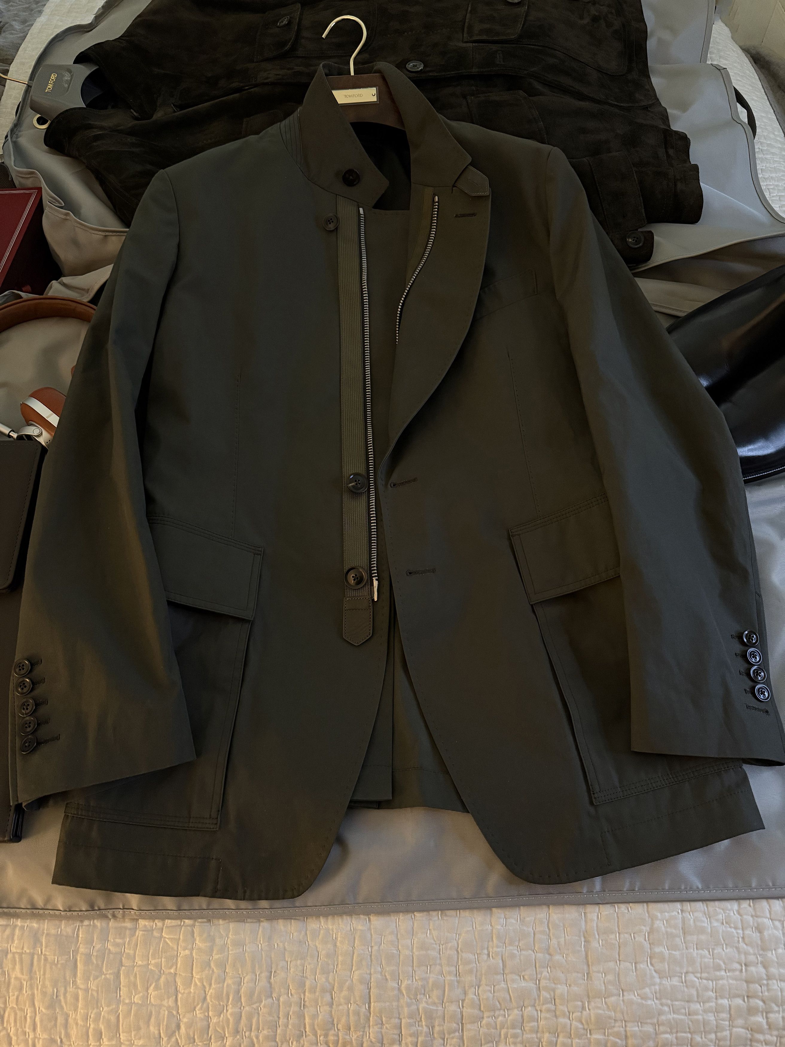 Tom Ford Rare TOM FORD’s Personal Fave $4,300 w/tax Tech Blazer Size US L / EU 52-54 / 3 - 5 Thumbnail