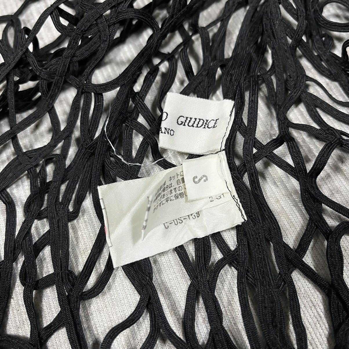 Gianni Valentino × If Six Was Nine × Japanese Brand Vintage Gianni lo Giudice Mesh Cardigan Size S / US 4 / IT 40 - 10 Thumbnail