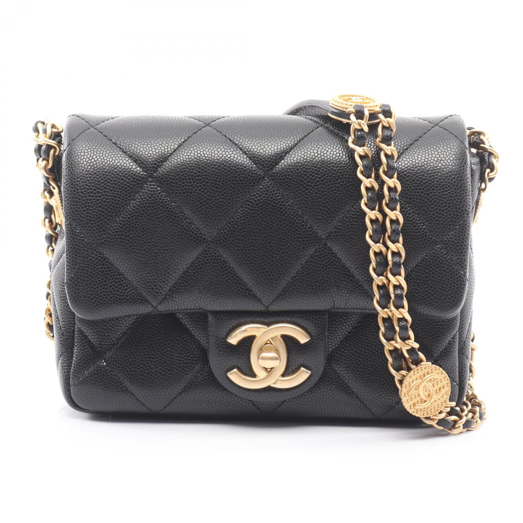 Chanel Chanel Chanel Matelasse Calf Shoulder Bag Leather Shoulder Bag DUTY FREE for USA Size ONE SIZE - 1 Thumbnail