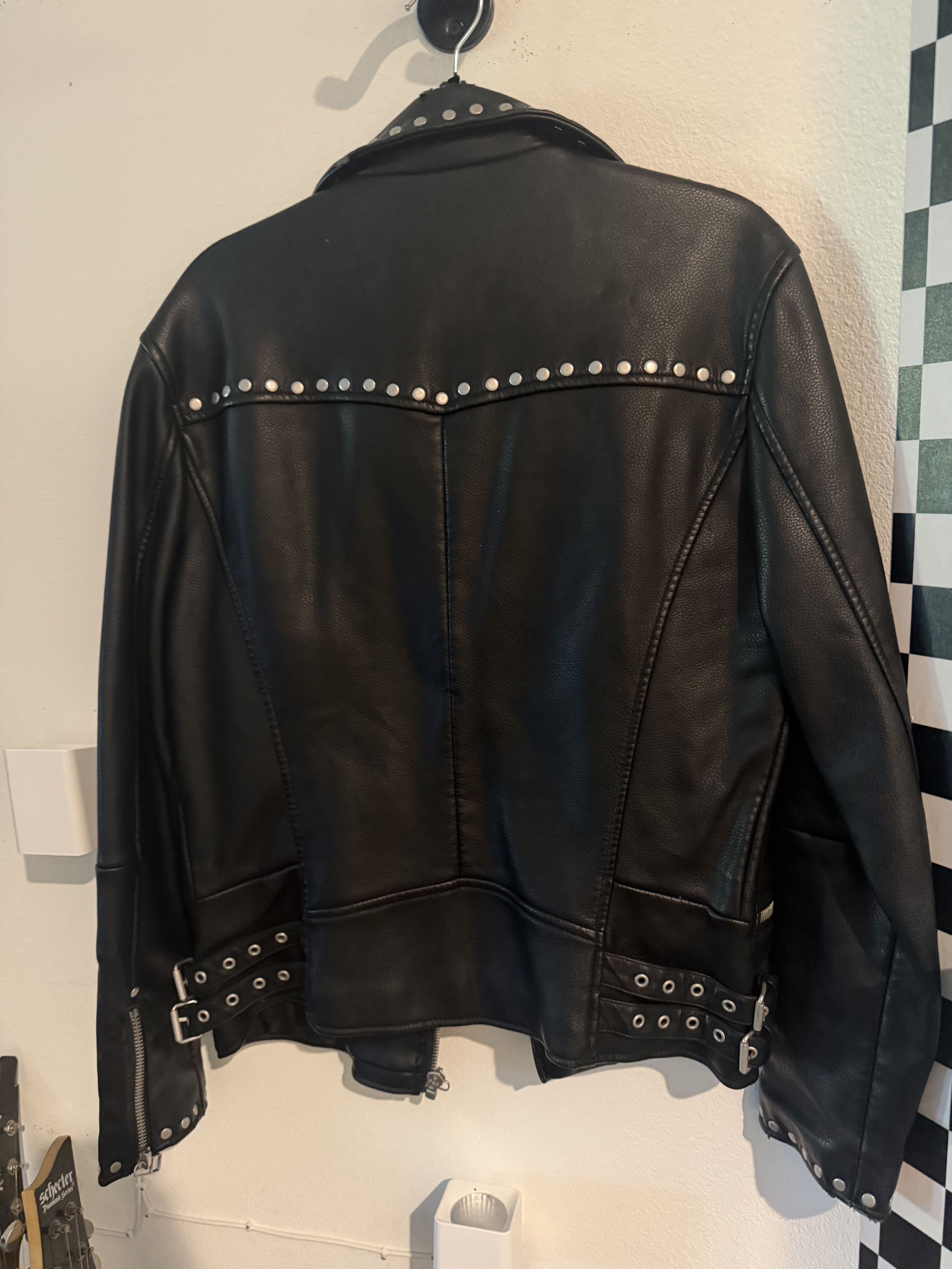 Zara Zara Studded Leather Jacket Size US M / EU 48-50 / 2 - 4 Thumbnail