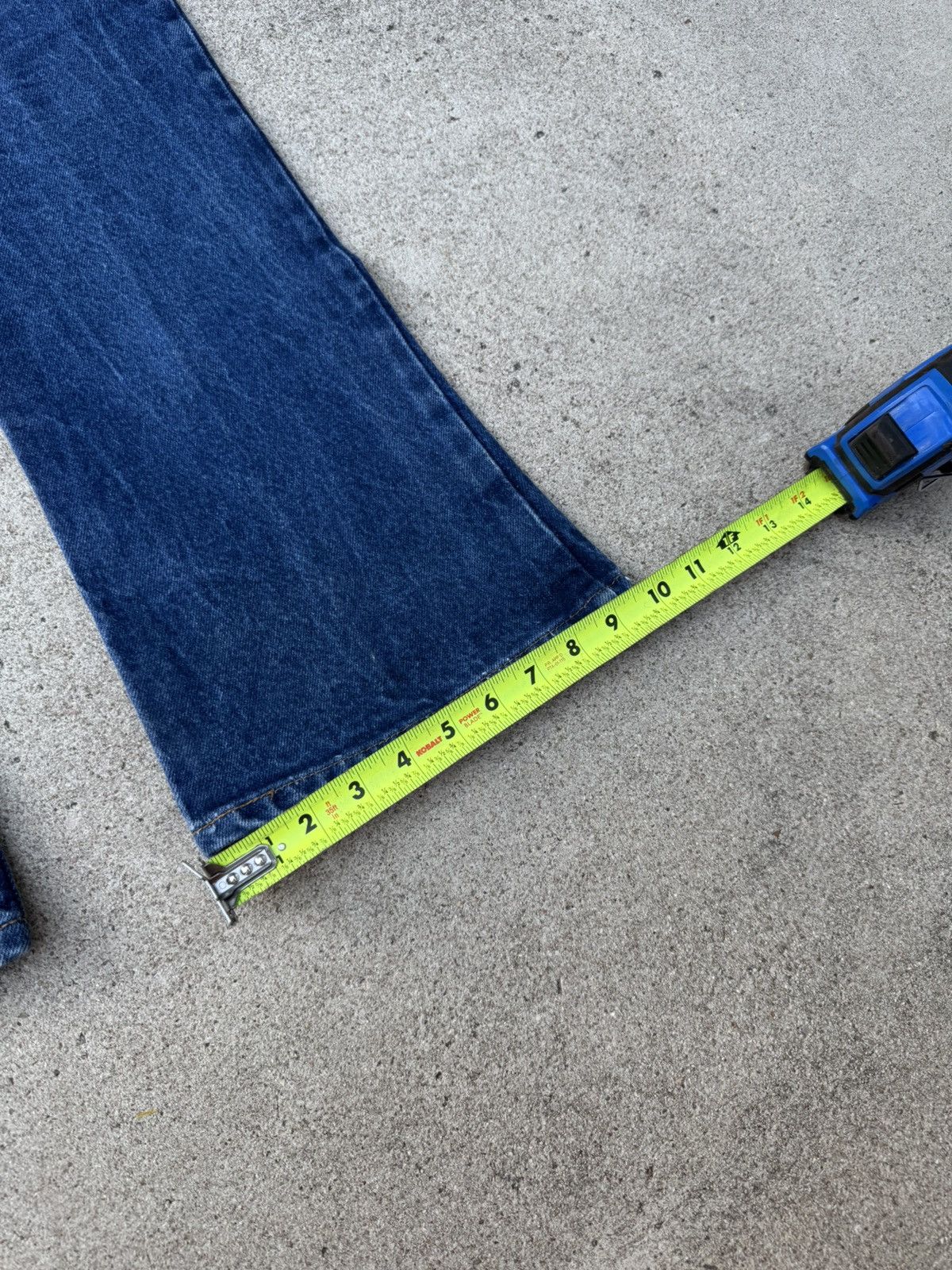 Levi's × Vintage Vtg 80s Levi’s 646 Orange Tab Bellbottom Flare Jeans 29x30 Size US 29 - 11 Thumbnail
