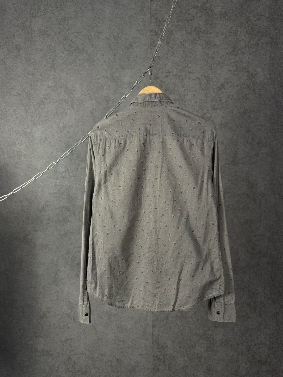 Allsaints Allsaints vintage designer crazy shirt Size US S / EU 44-46 / 1 - 5 Thumbnail