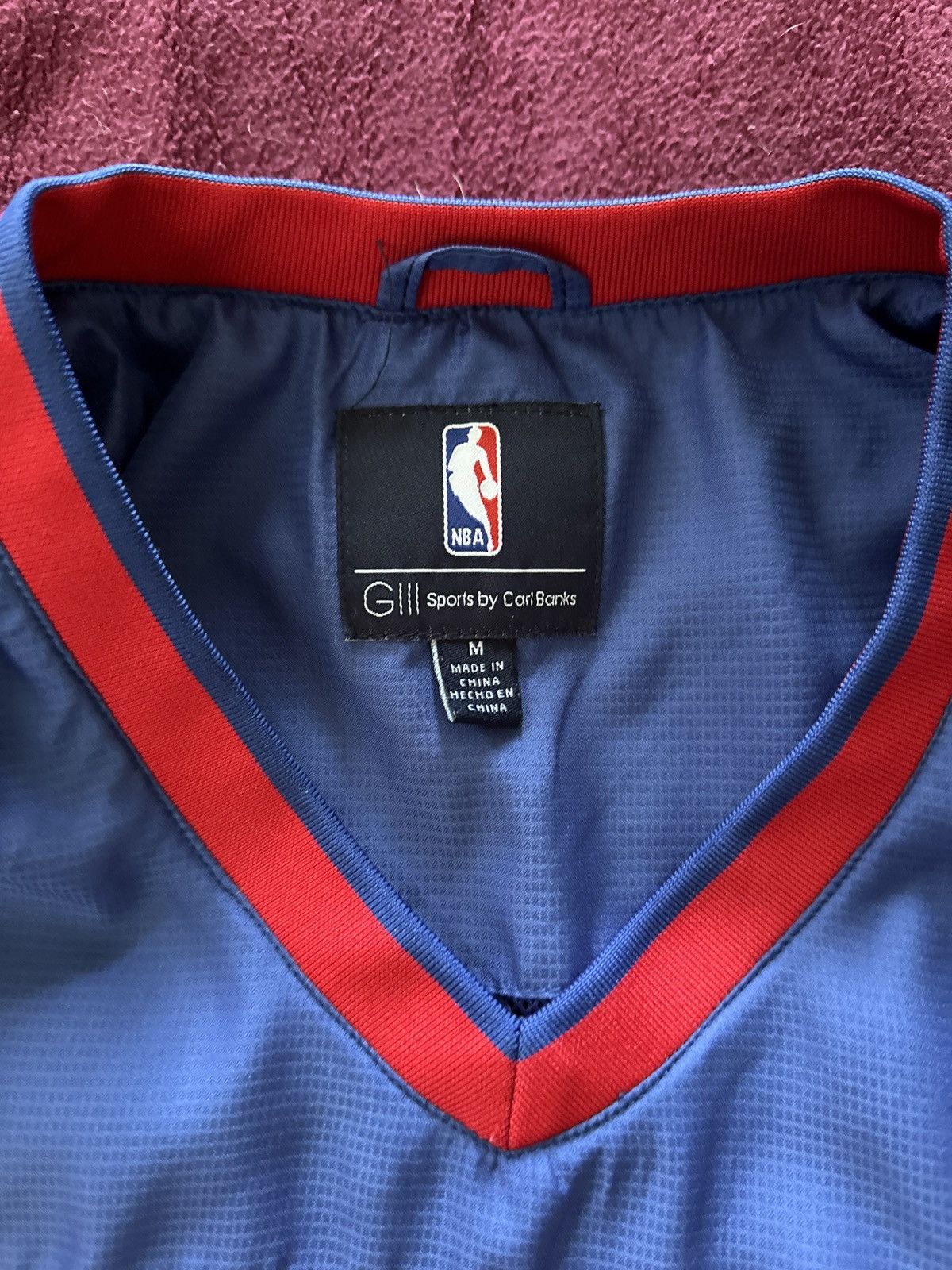 NBA Philadelphia 76ers Coach’s Retro Pullover Size US M / EU 48-50 / 2 - 3 Thumbnail