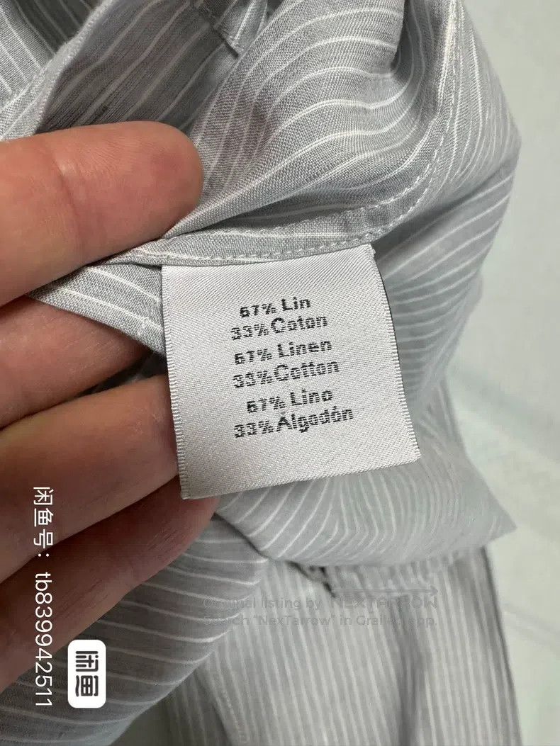 Hermes Hermes size 39 Linen jacket shirt Size US M / EU 48-50 / 2 - 8 Thumbnail