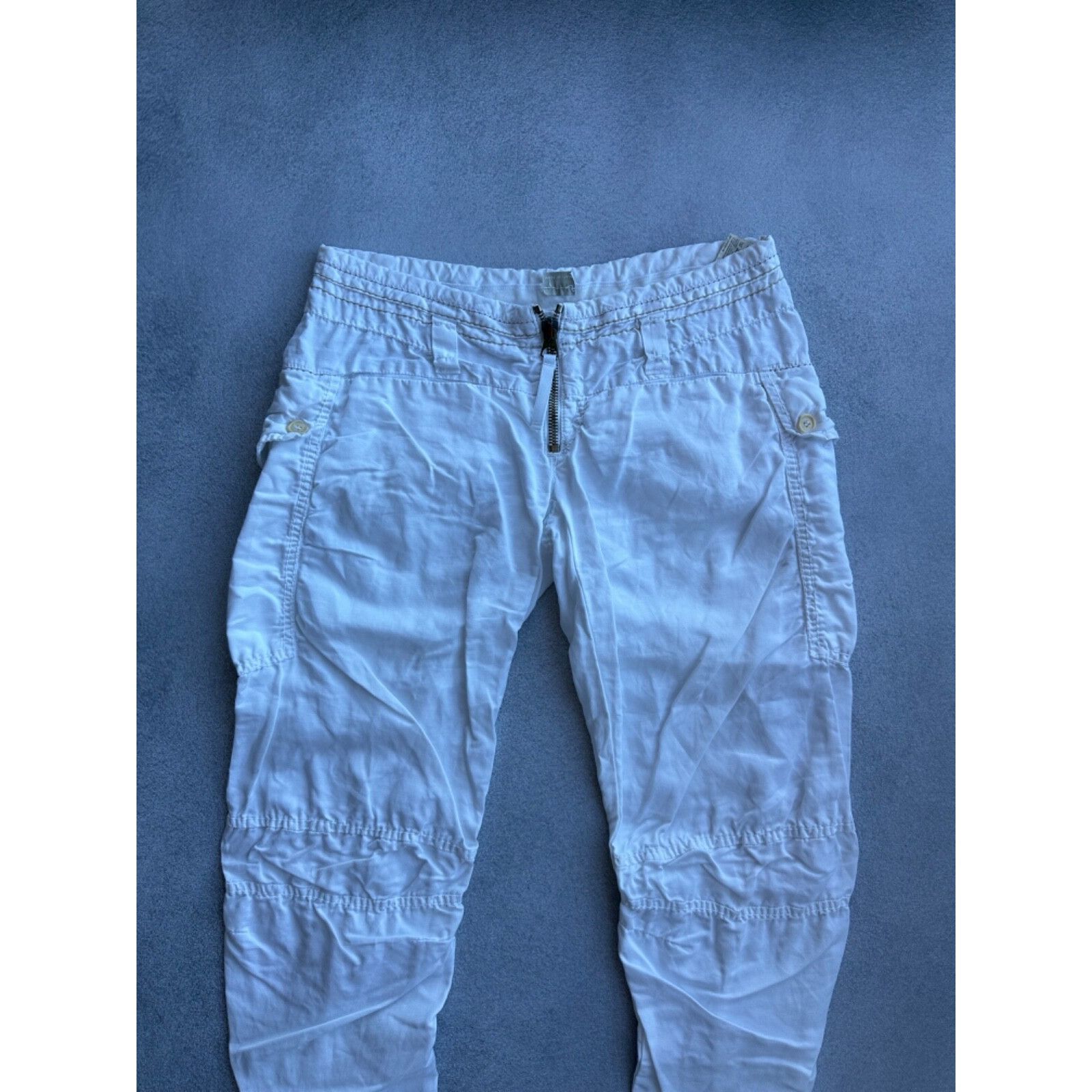 Marithe + Francois Girbaud VTG Marithe Francois Girbaud Woman Linen Pants Size 29" - 9 Thumbnail
