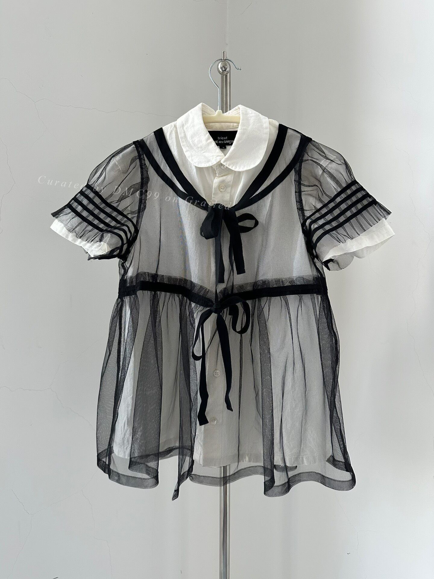 Comme des Garcons Comme des Garçons Tricot 2006 Short Sleeve Shirt Size S / US 4 / IT 40 - 1 Thumbnail