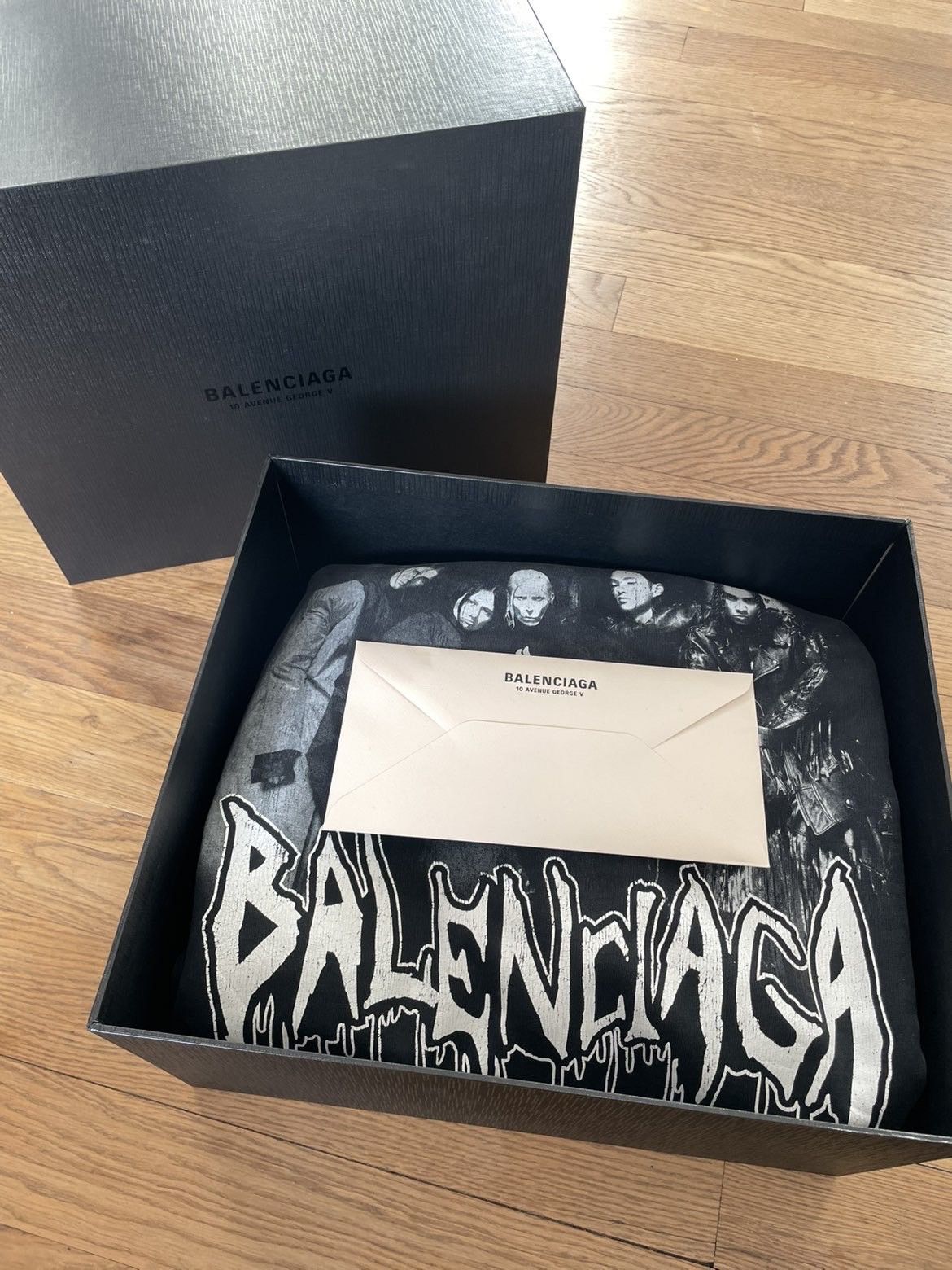 Balenciaga Balenciaga Couture, Metalheads Oversized Hoodie Size US L / EU 52-54 / 3 - 1 Thumbnail
