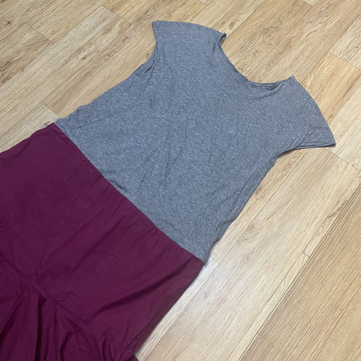 Marni Marni Gray Purpel Pleated Dres Size M / US 6-8 / IT 42-44 - 2 Thumbnail