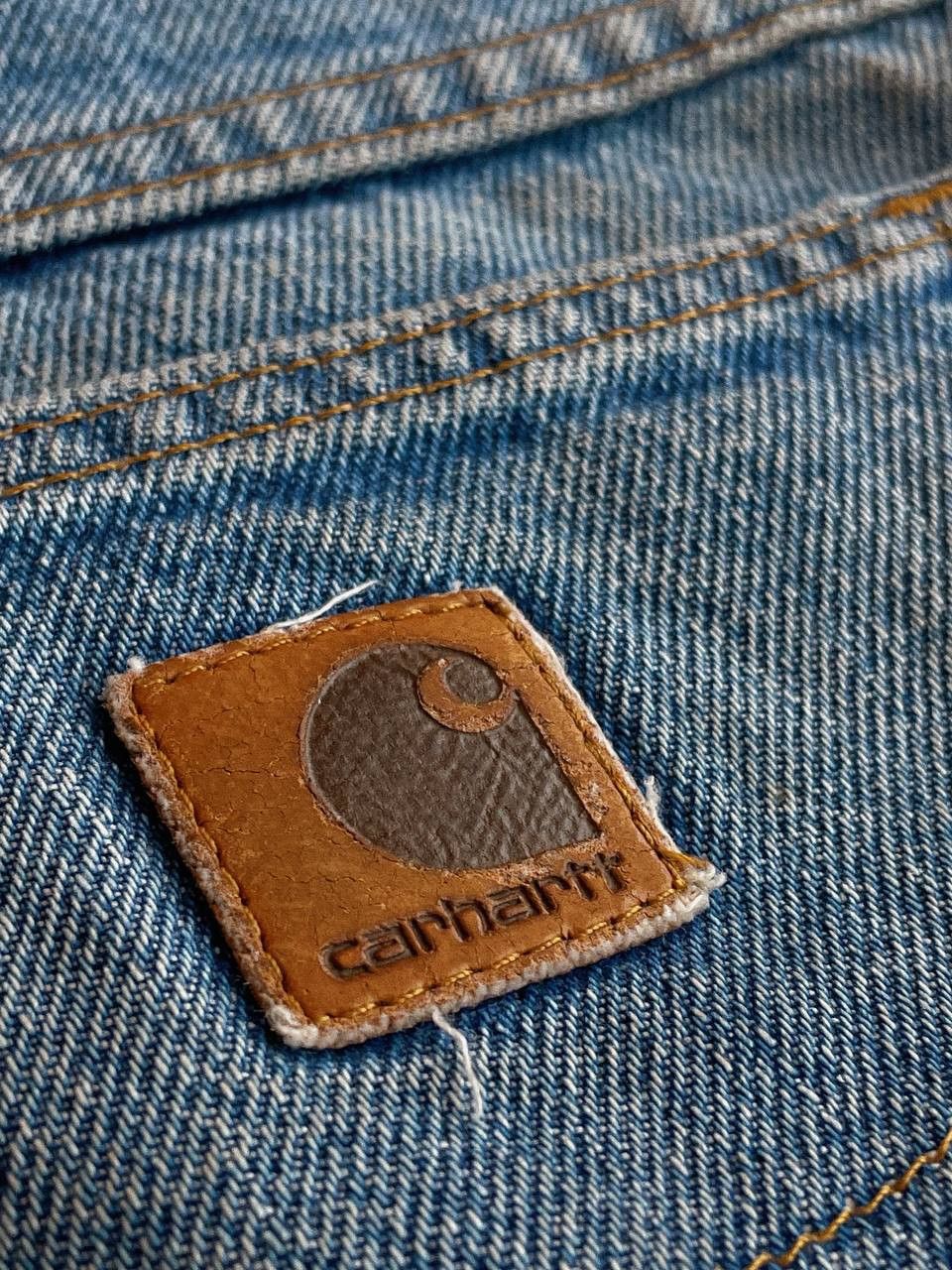 Carhartt Carhartt Jeans Blue Workwear Distressed Faded Big Size Size US 44 / EU 60 - 4 Thumbnail
