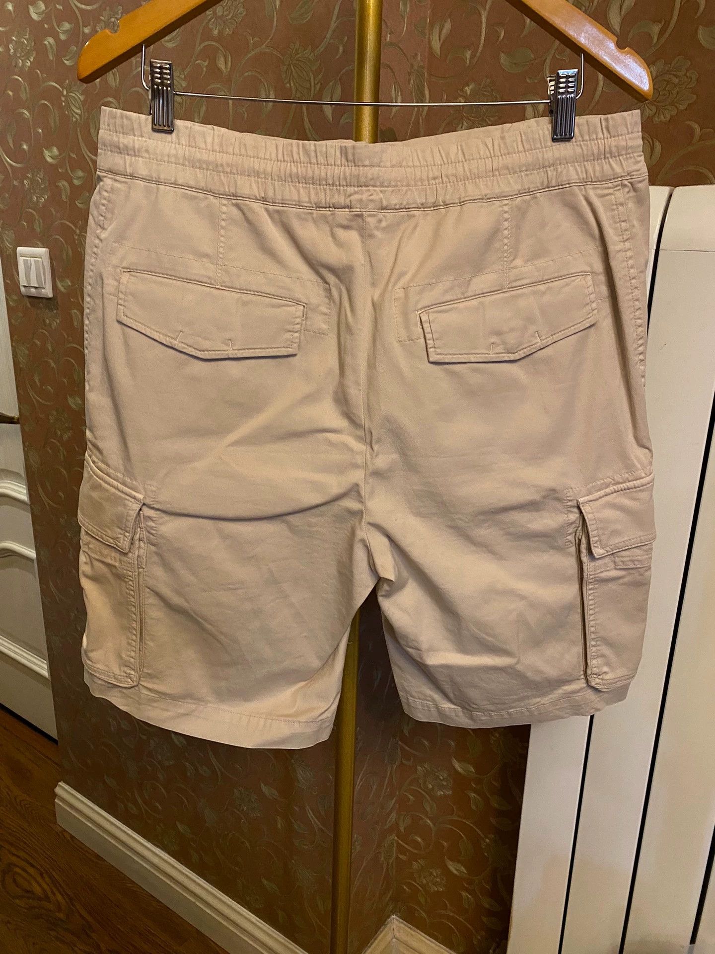 Brunello Cucinelli BC Luxury Sea Island Cotton Elastic Waist Work Shorts Size US 32 / EU 48 - 2 Thumbnail