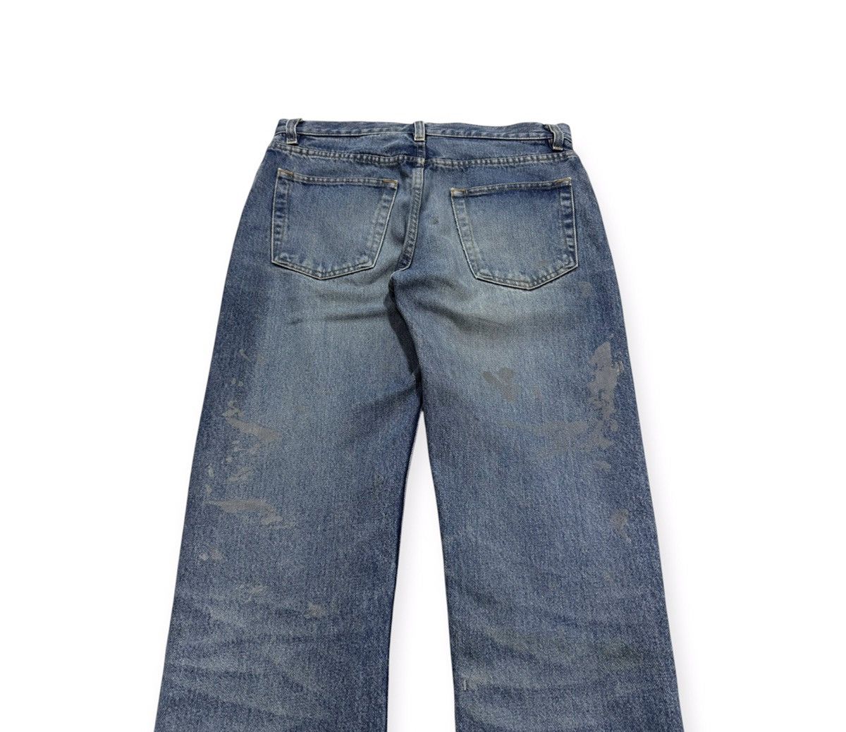 Helmut Lang 1999 Silver Painter Jeans Size US 28 / EU 44 - 5 Thumbnail