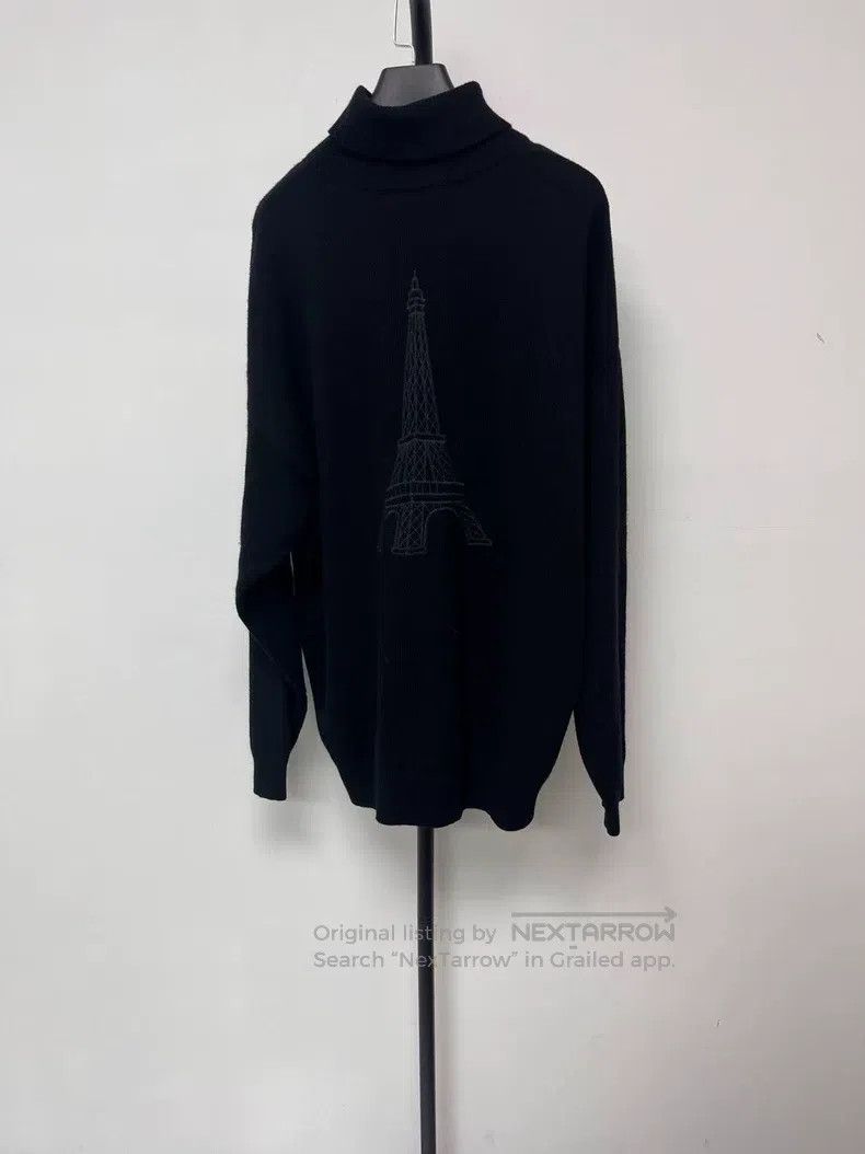 Balenciaga Balenciaga Letter Hooded High Neck Raglan Long Sleeve Swea Size US S / EU 44-46 / 1 - 2 Thumbnail