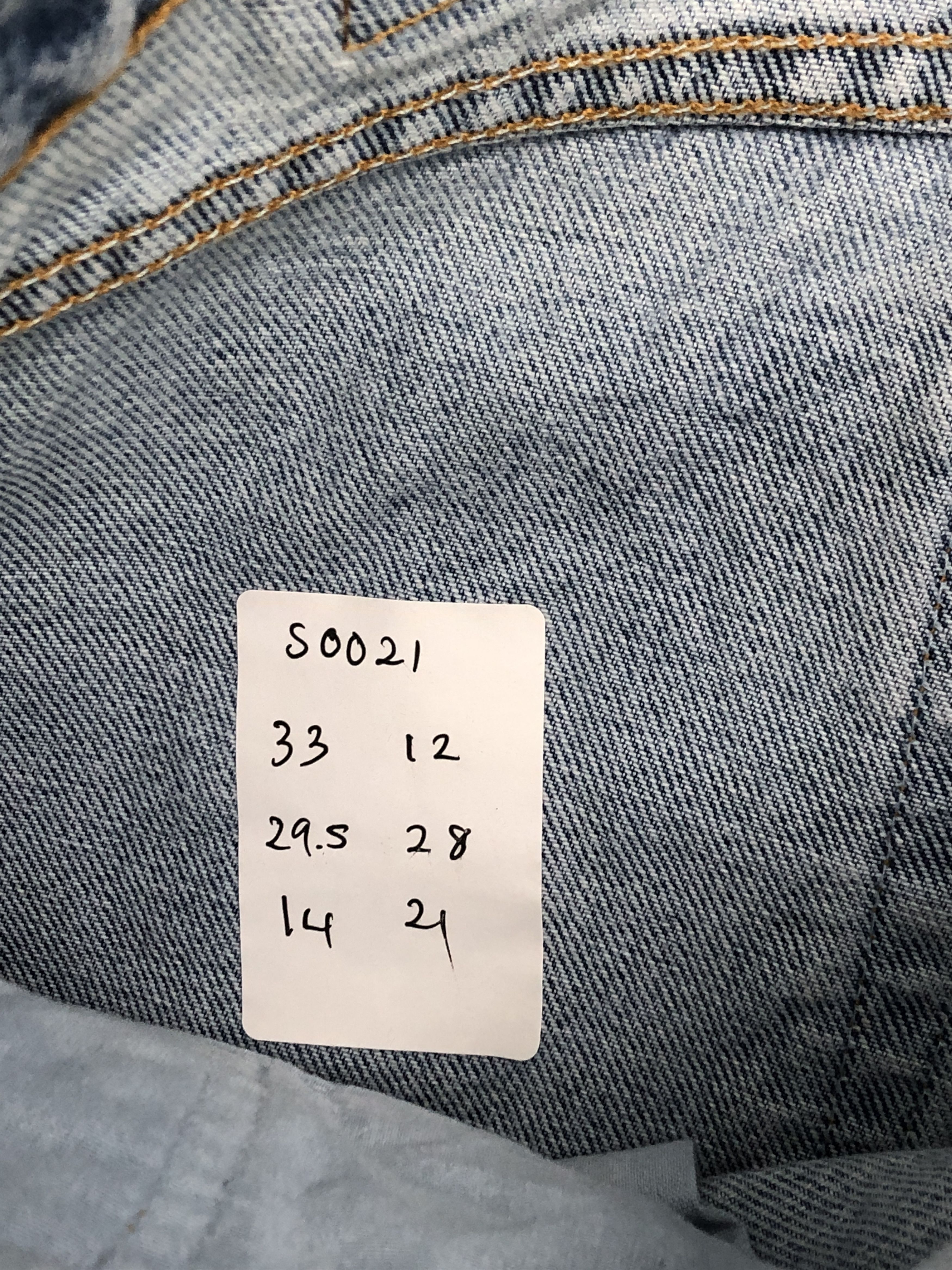 Levi's Vintage 90s Levis 550 Faded Blue Jeans 33x29 S0021 Size US 33 - 16 Thumbnail