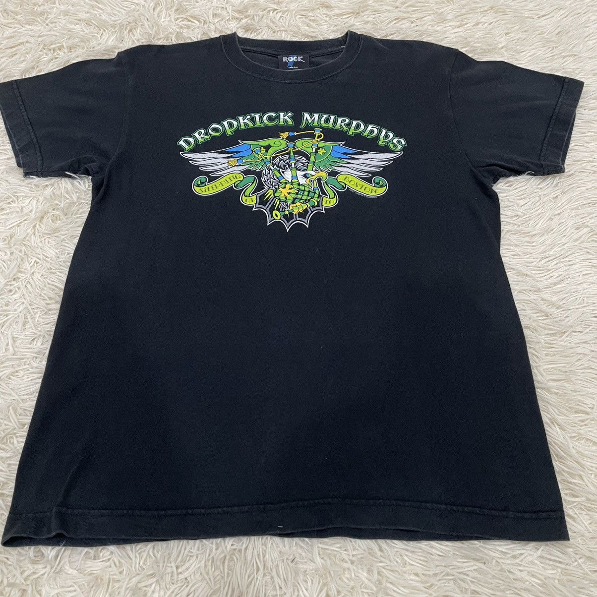 Band Tees Vintage Y2K Dropkick Murphys World Tour 2007 Y2K Size US M / EU 48-50 / 2 - 2 Thumbnail