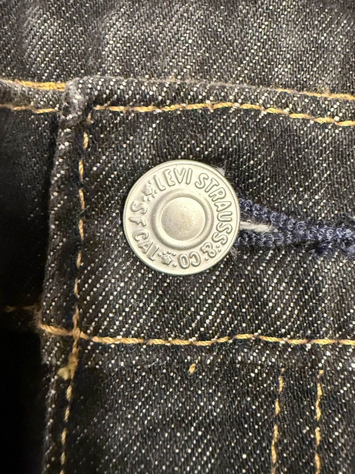 Levi's × Levi's Vintage Clothing ***FINAL DROP***RARE BRAND NEW LEVIS HI BALL ROLL DENIM 38 Size US 38 / EU 54 - 9 Thumbnail