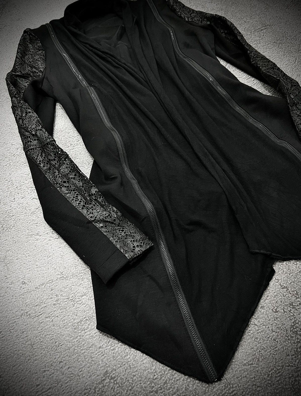 Japanese Brand Ifsixwasnine Asymmetrical Style Jacket Gothic Unknow Brand Size US M / EU 48-50 / 2 - 2 Thumbnail