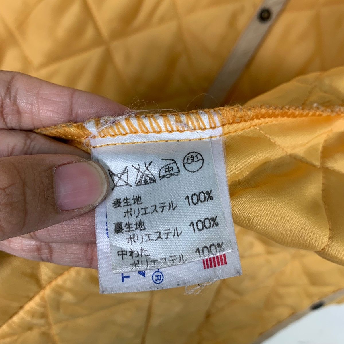 Lavenham Lavenham Made in England Yellow Quilted Jacket #0431-C20 Size US S / EU 44-46 / 1 - 17 Thumbnail
