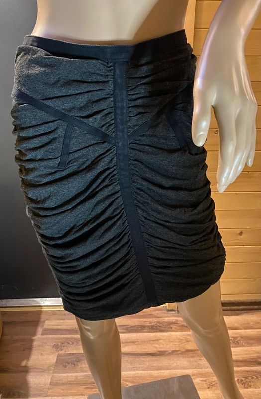 Dolce & Gabbana Black and gray pencil skirt Size 32" / US 10 / IT 46 - 3 Thumbnail